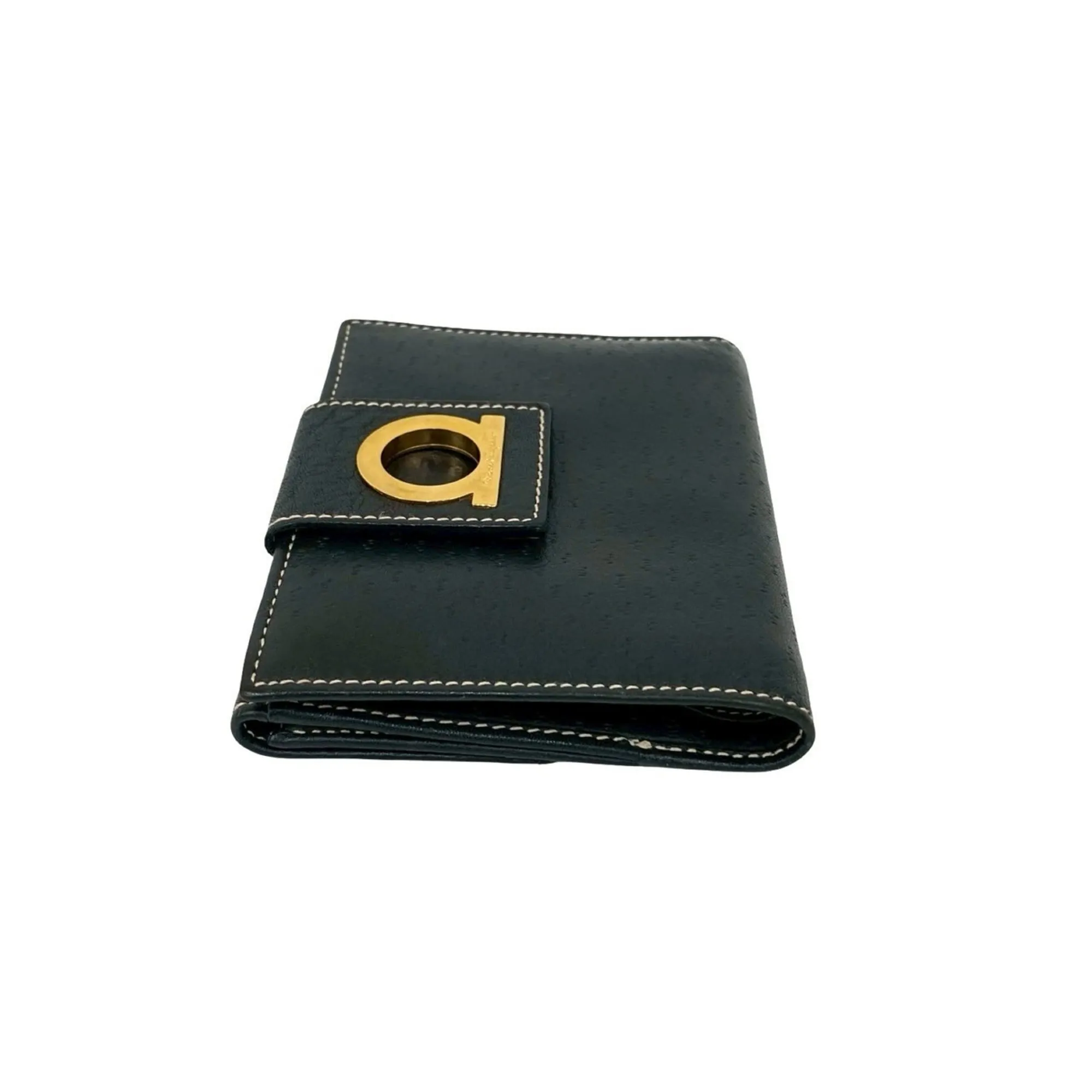 Leather Wallet (Bi-Fold) (Pre-Owned) - Salvatore Ferragamo - Modalova