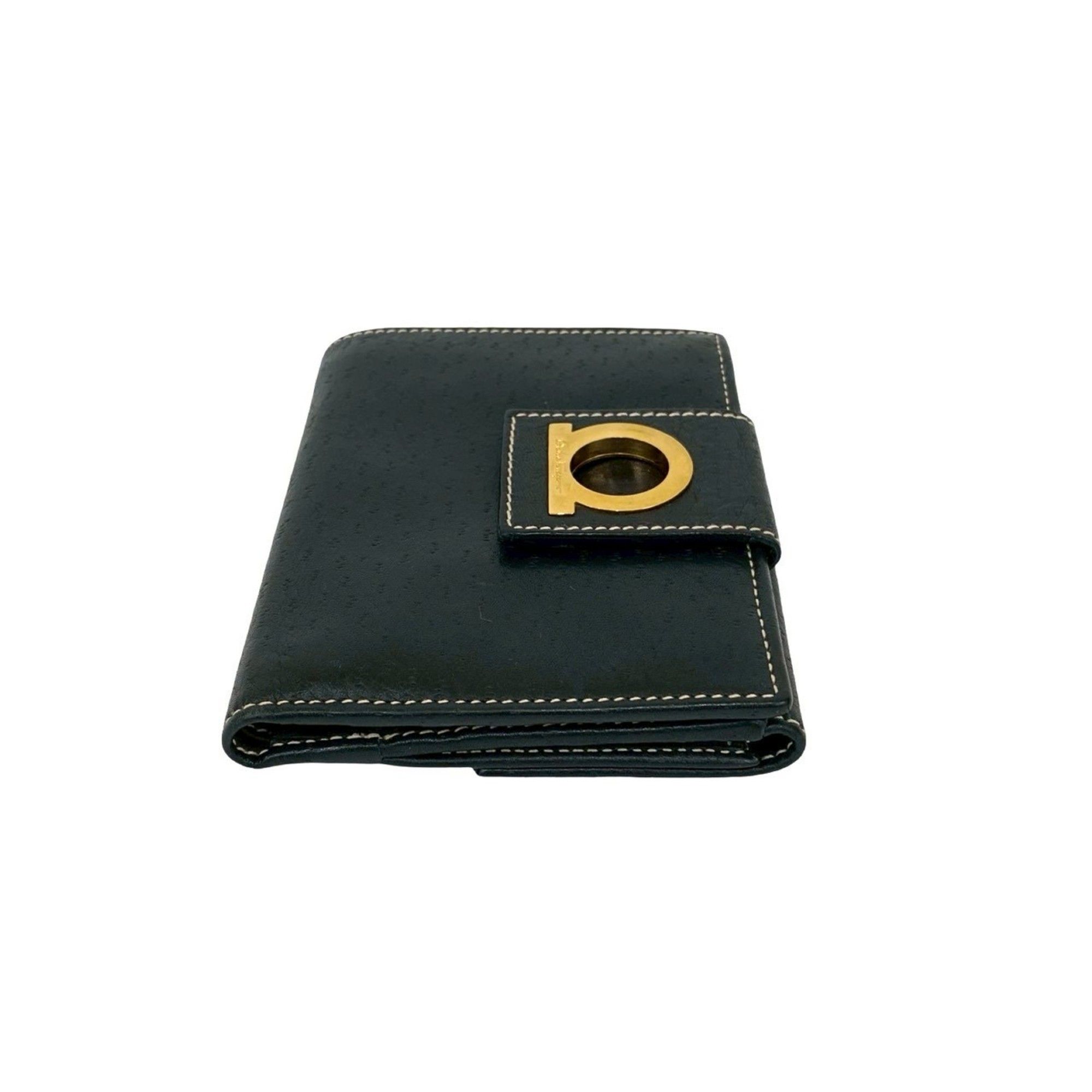 Leather Wallet (Bi-Fold) (Pre-Owned) - Salvatore Ferragamo - Modalova