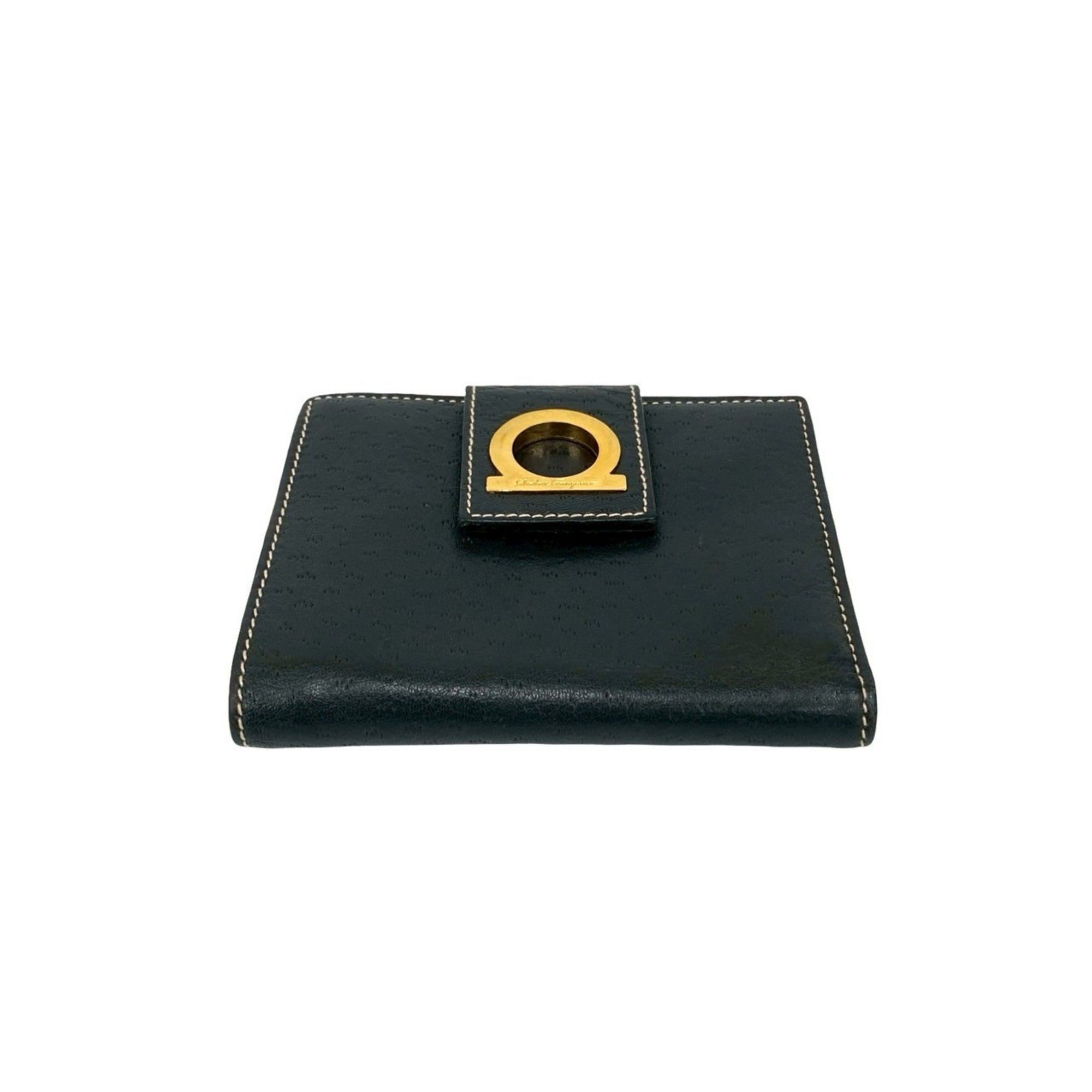 Leather Wallet (Bi-Fold) (Pre-Owned) - Salvatore Ferragamo - Modalova