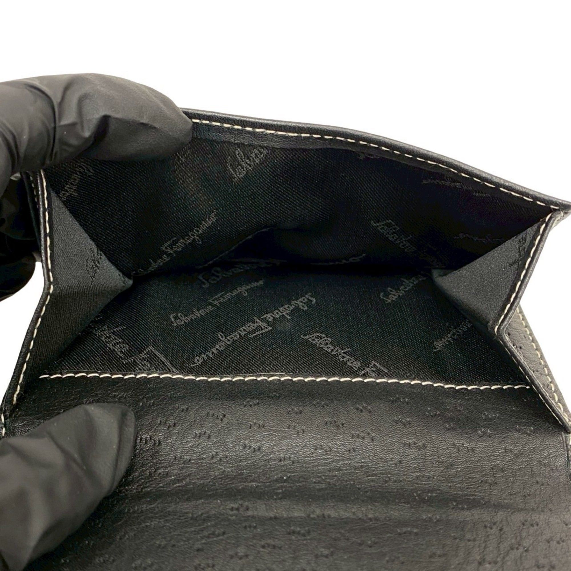 Leather Wallet (Bi-Fold) (Pre-Owned) - Salvatore Ferragamo - Modalova