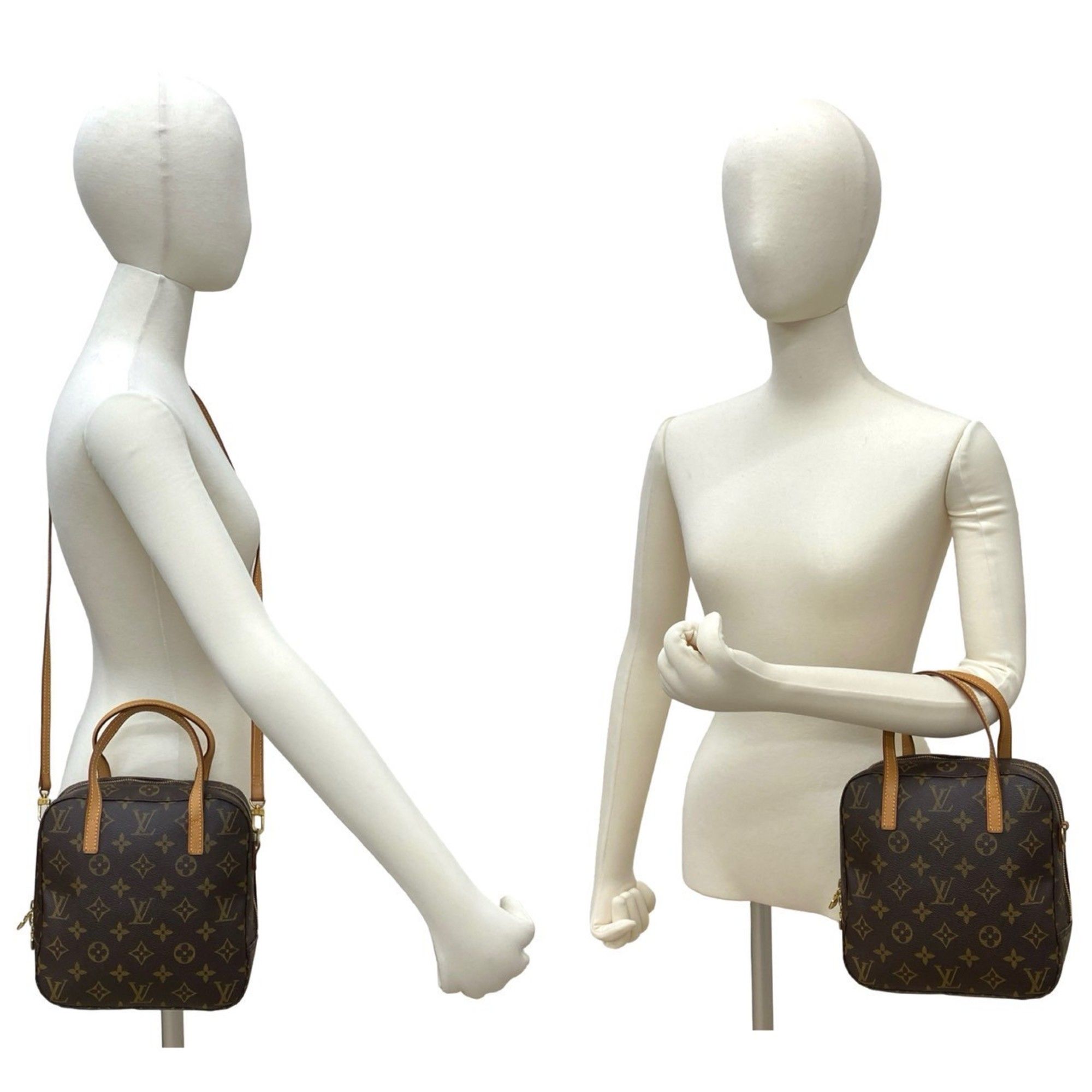 Leather Pvc Handbag Shoulder Bag (Pre-Owned) - Louis Vuitton - Modalova
