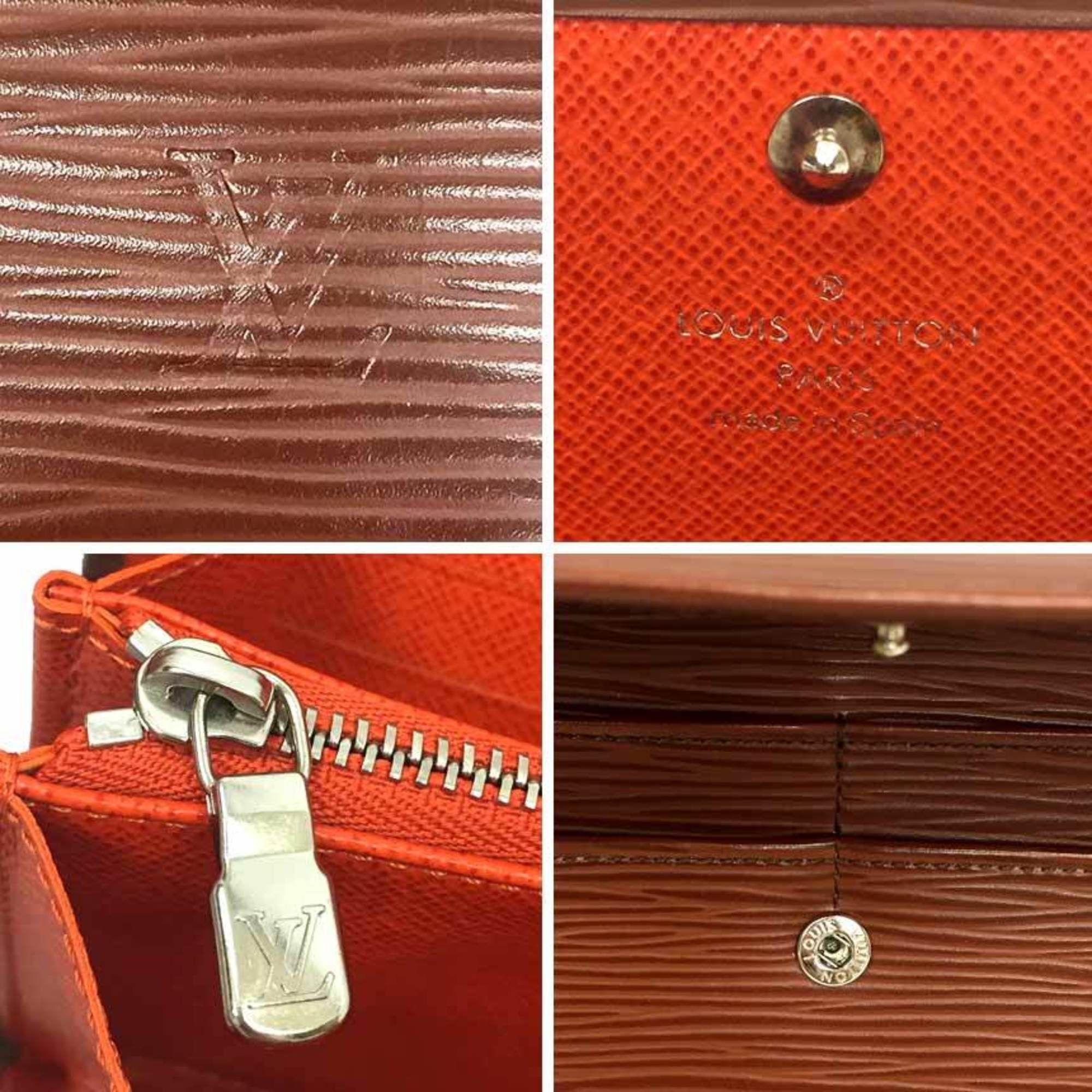 Leather Long Wallet (Bi-Fold) (Pre-Owned) - Louis Vuitton - Modalova