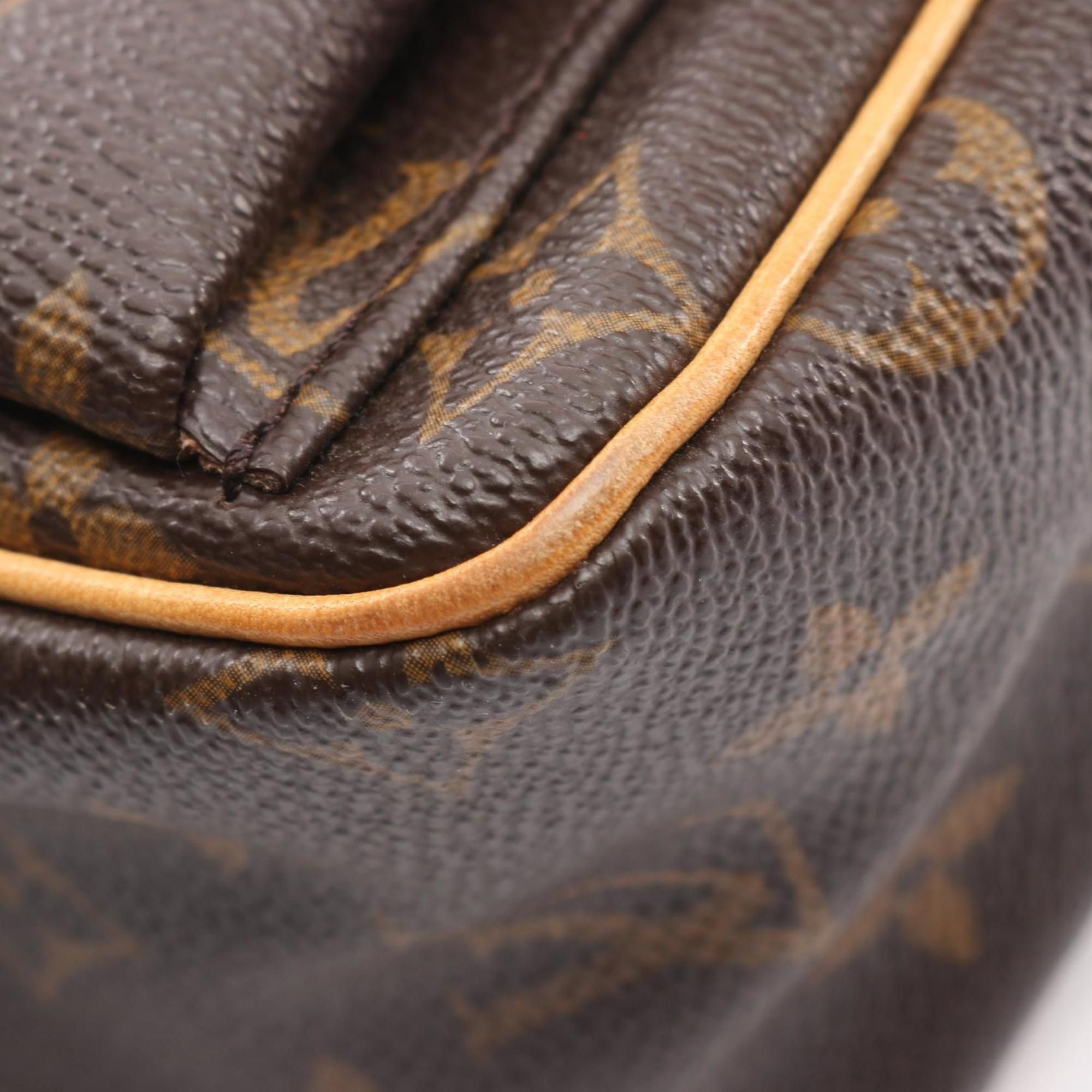 Monogram Coated Canvas Leather Shoulder Bag (Pre-Owned) - Louis Vuitton - Modalova