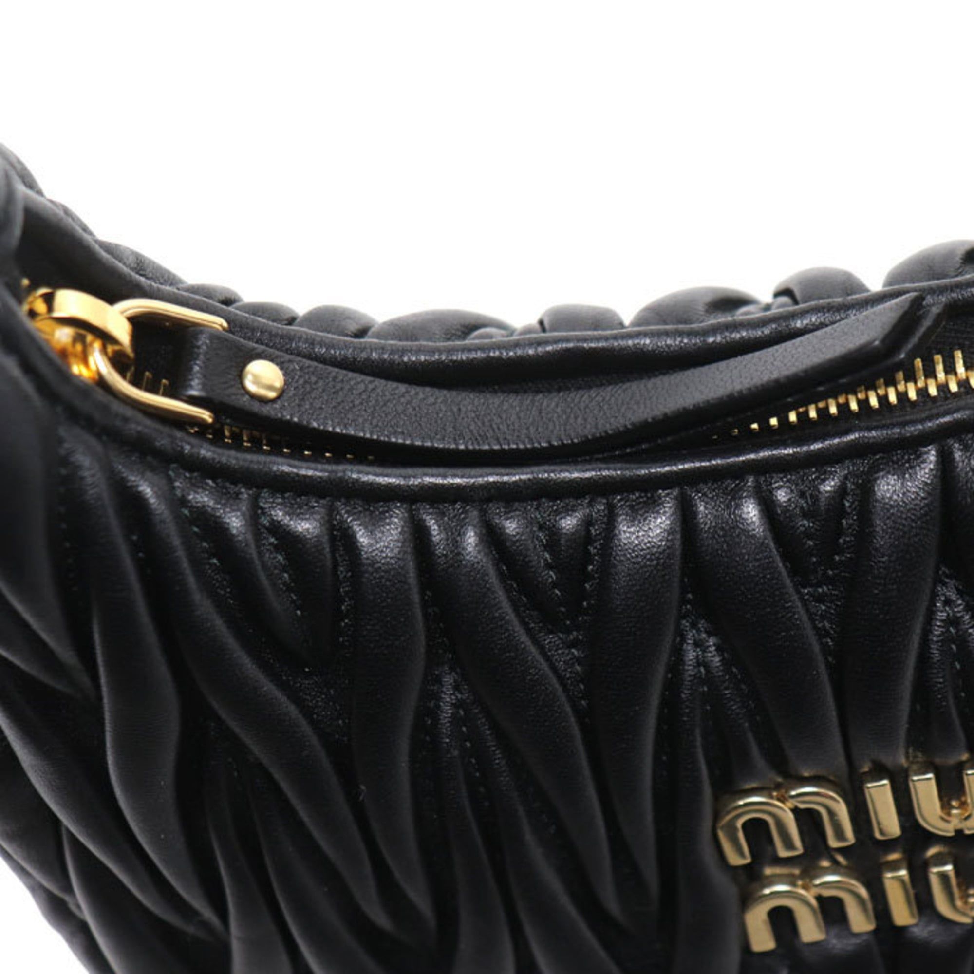 Leather Shoulder Bag (Pre-Owned) - Miu Miu - Modalova