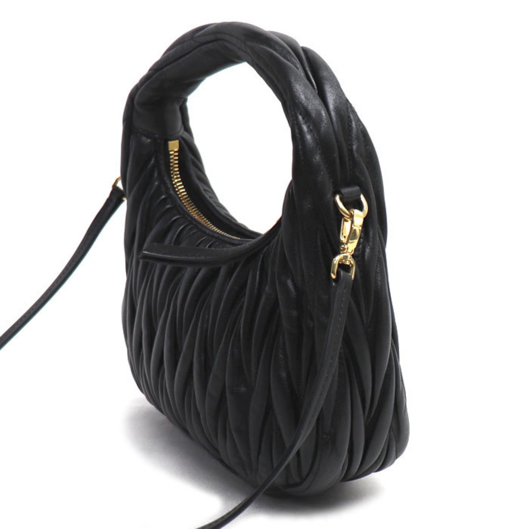 Leather Shoulder Bag (Pre-Owned) - Miu Miu - Modalova
