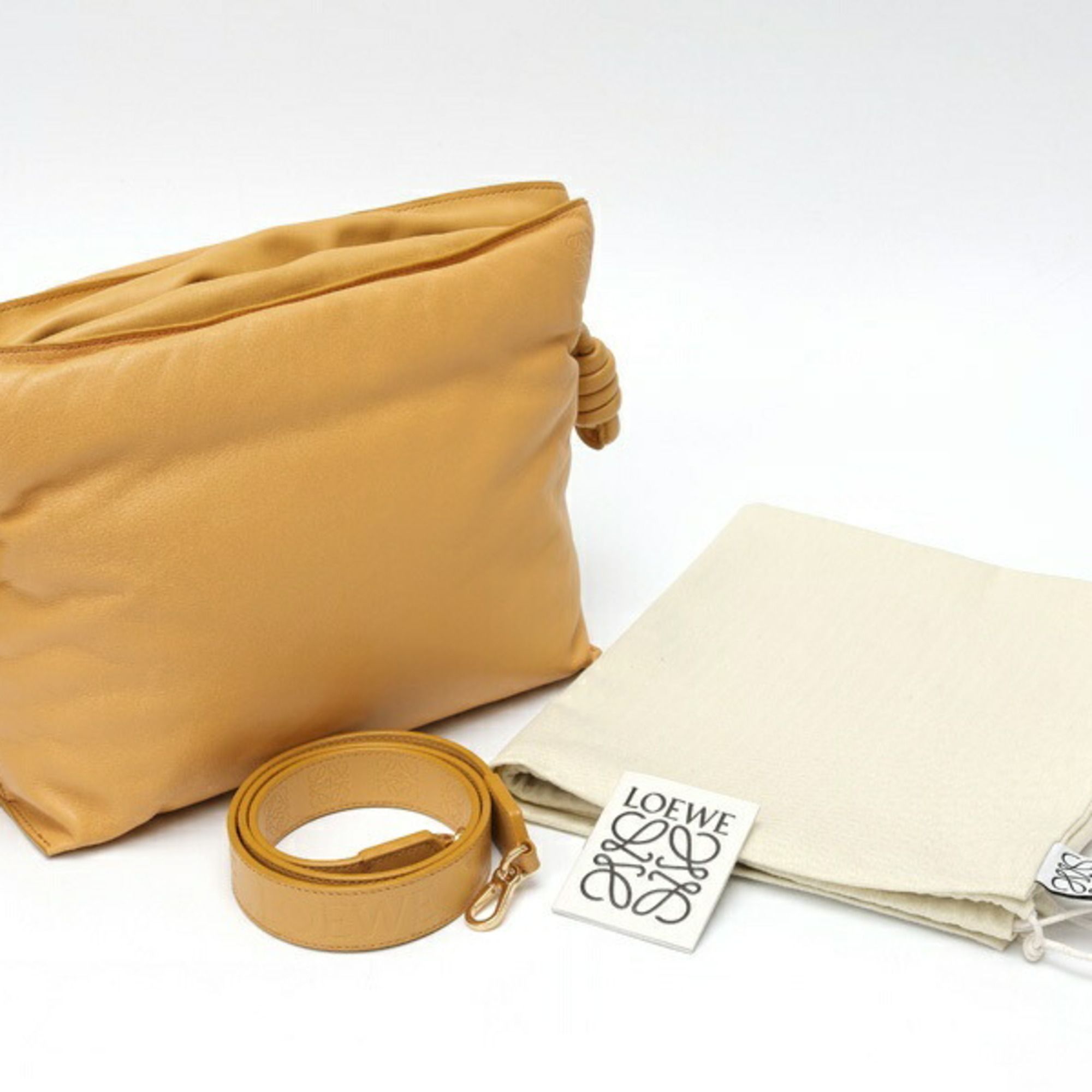 Leather Shoulder Bag (Pre-Owned) - Loewe - Modalova