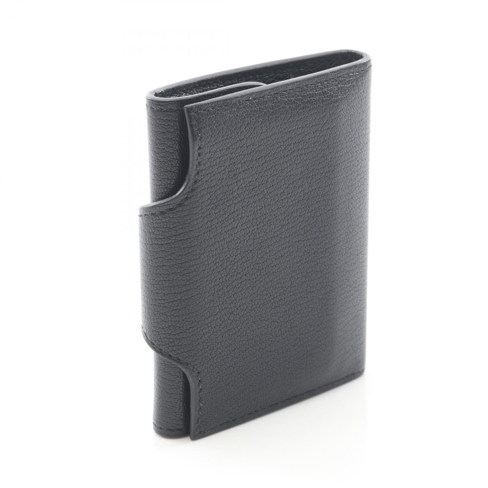 Chevre Leather Wallet (Tri-Fold) (Pre-Owned) - Hermes - Modalova