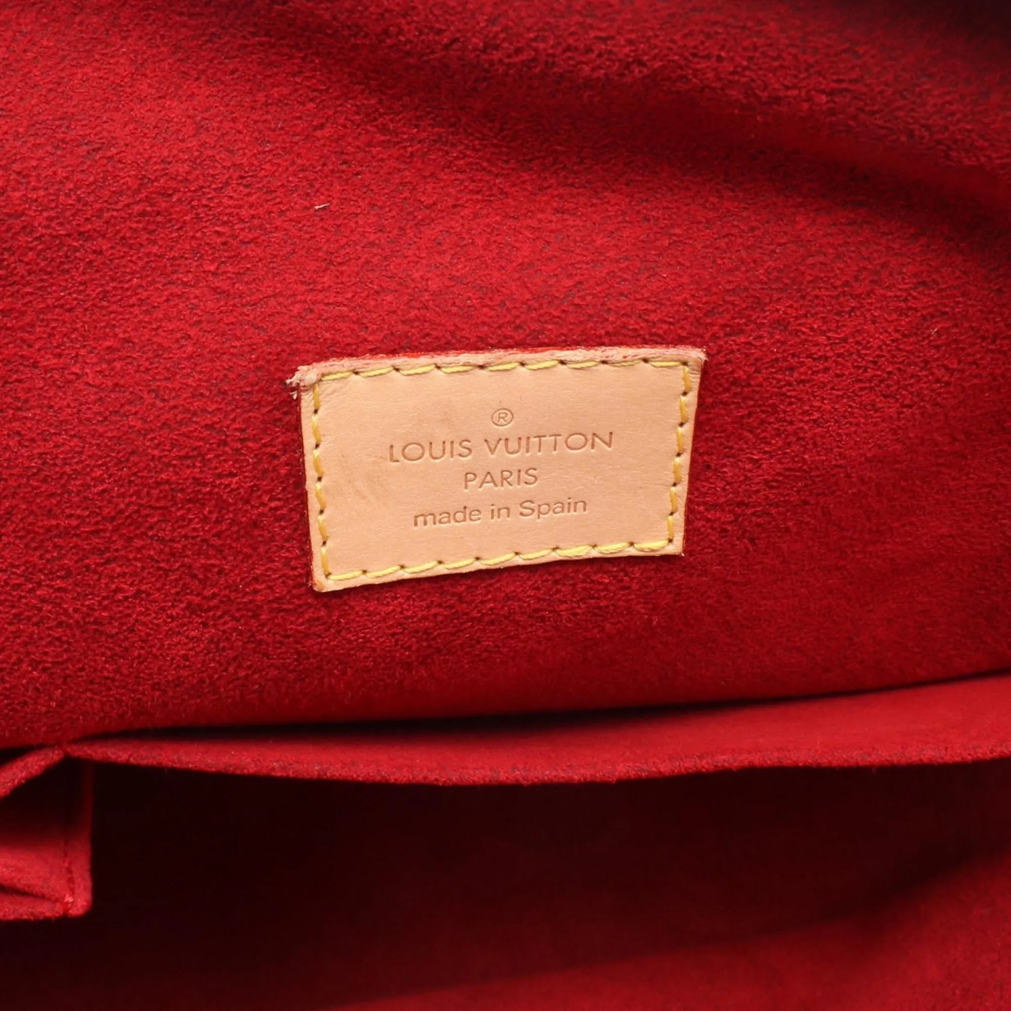 Coated Canvas Leather Handbag (Pre-Owned) - Louis Vuitton - Modalova