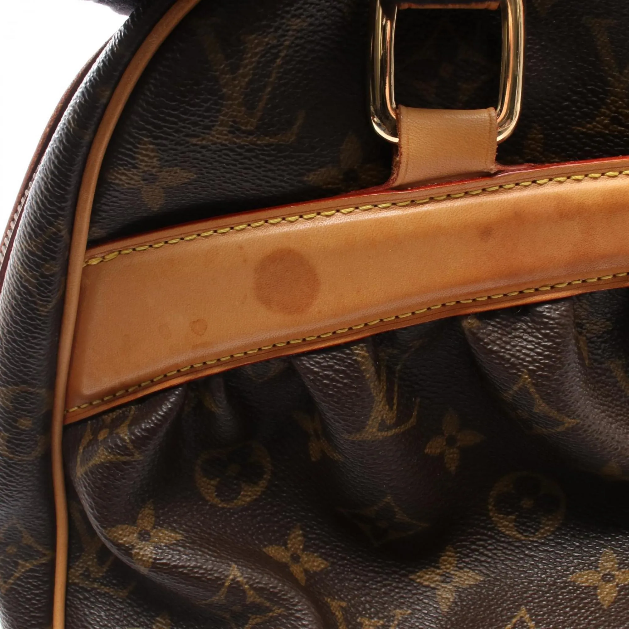 Coated Canvas Leather Handbag (Pre-Owned) - Louis Vuitton - Modalova