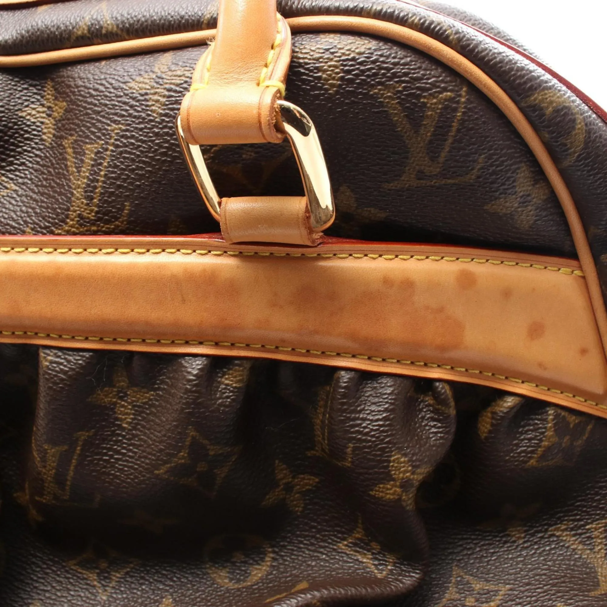 Coated Canvas Leather Handbag (Pre-Owned) - Louis Vuitton - Modalova