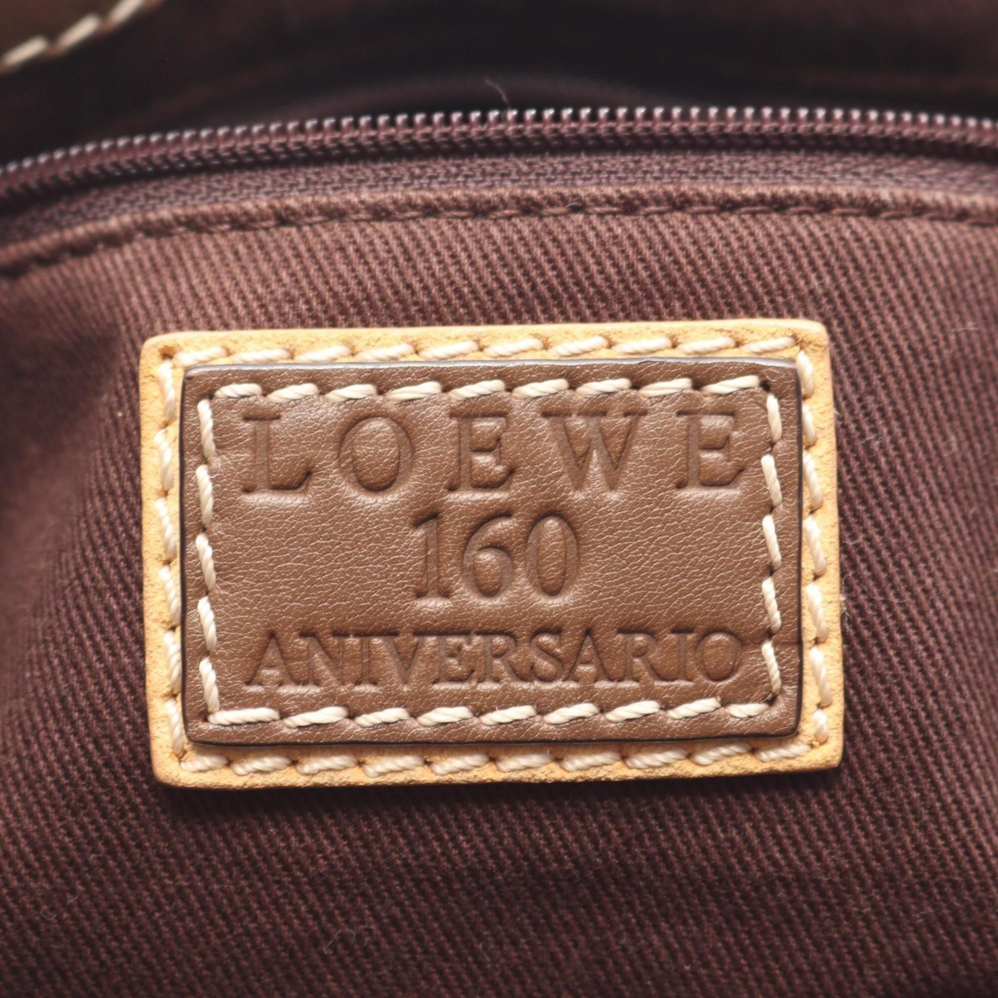 Canvas Suede Leather Shoulder Bag (Pre-Owned) - Loewe - Modalova