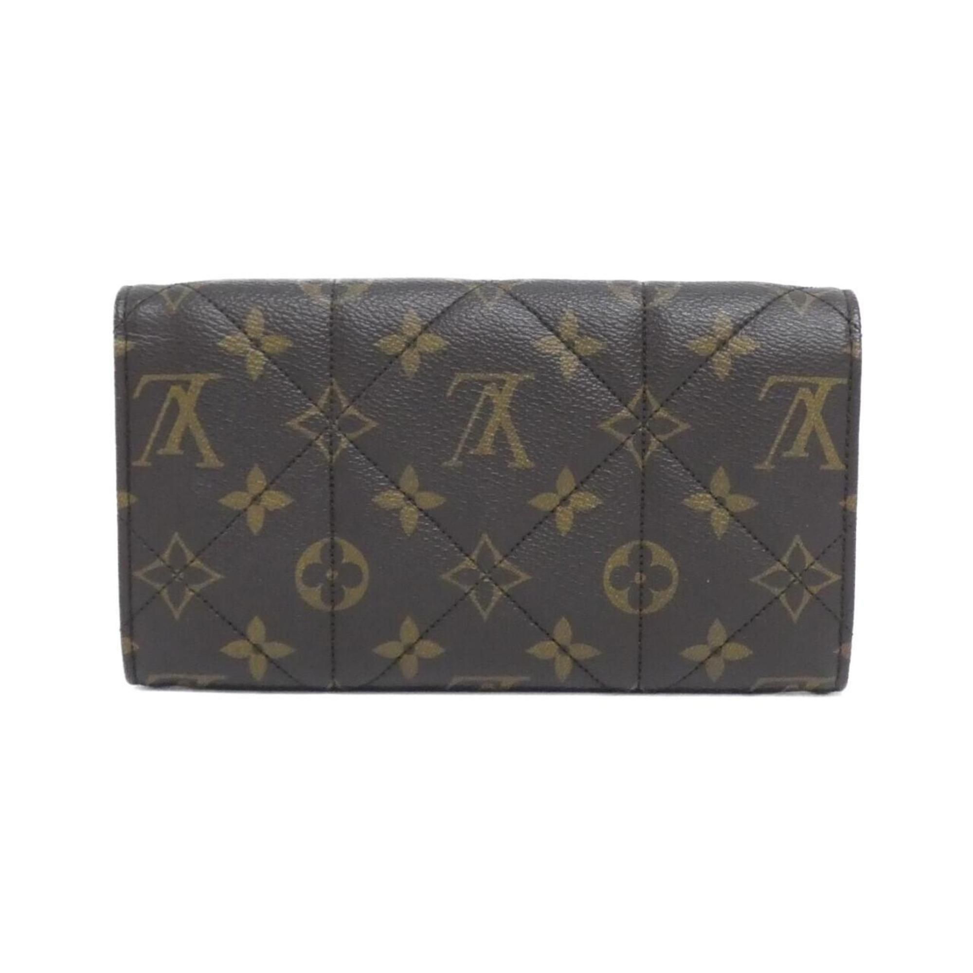 Coated Canvas Long Wallet (Bi-Fold) (Pre-Owned) - Louis Vuitton - Modalova