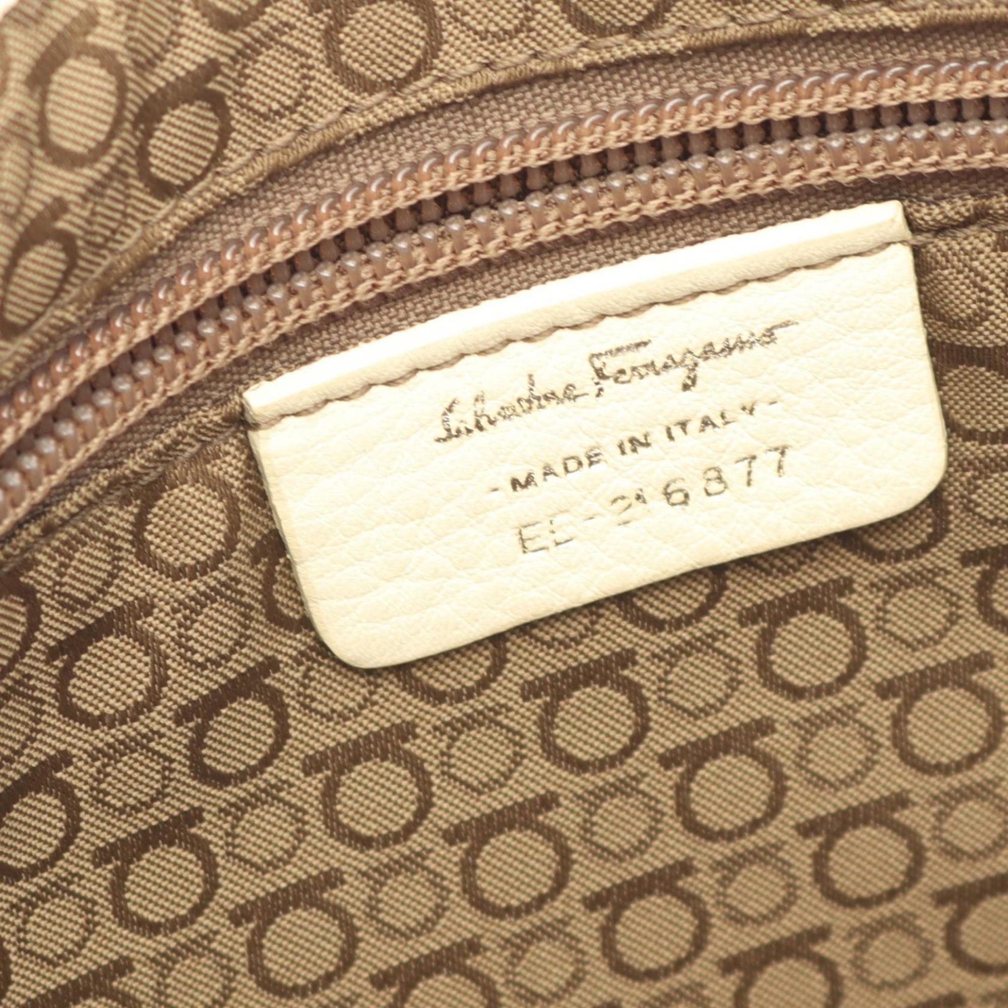 Leather Shoulder Bag (Pre-Owned) - Salvatore Ferragamo - Modalova