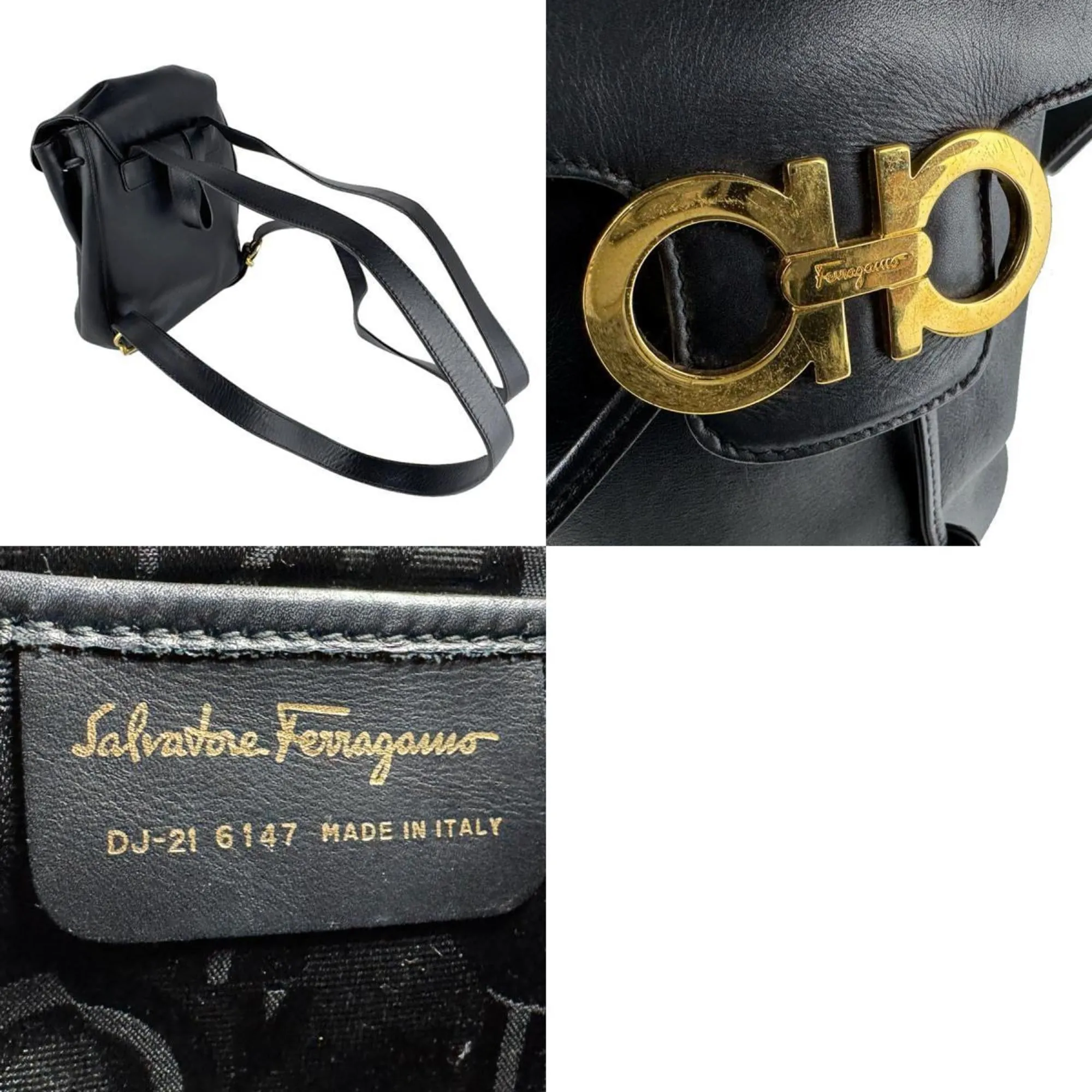 Leather Backpack (Pre-Owned) - Salvatore Ferragamo - Modalova