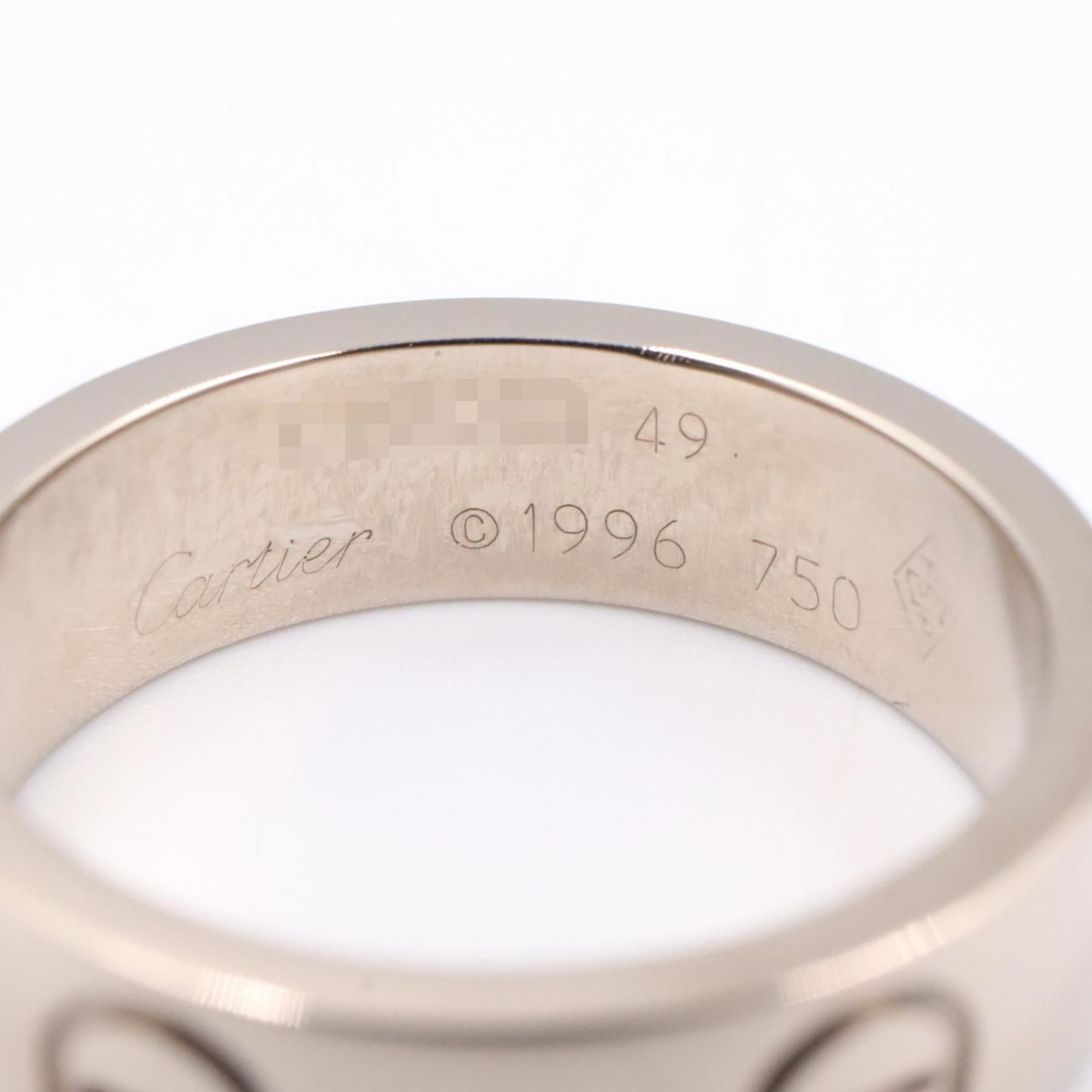 White Gold (18K) Band Ring (Pre-Owned) - Cartier - Modalova