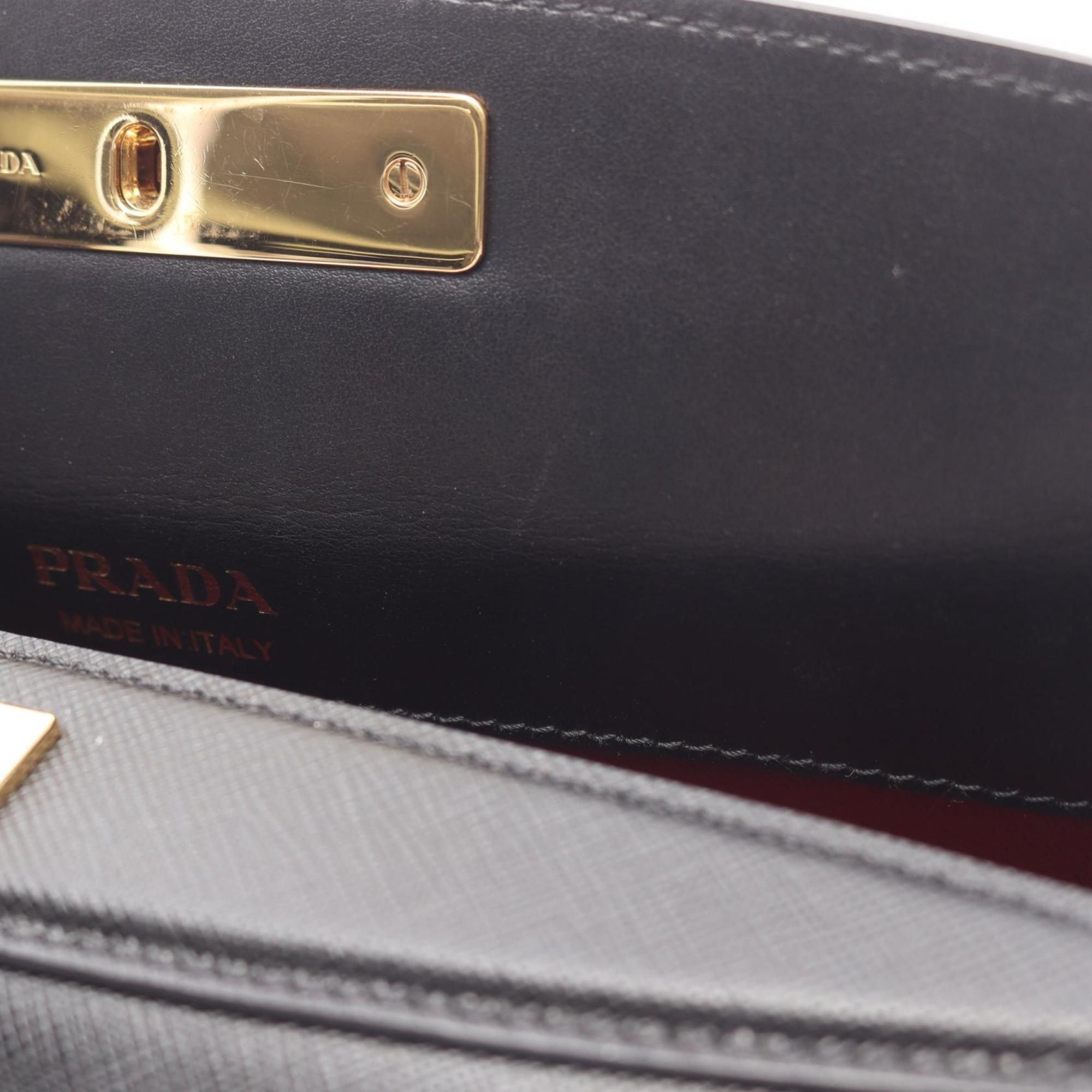 Leather Handbag (Pre-Owned) - Prada - Modalova