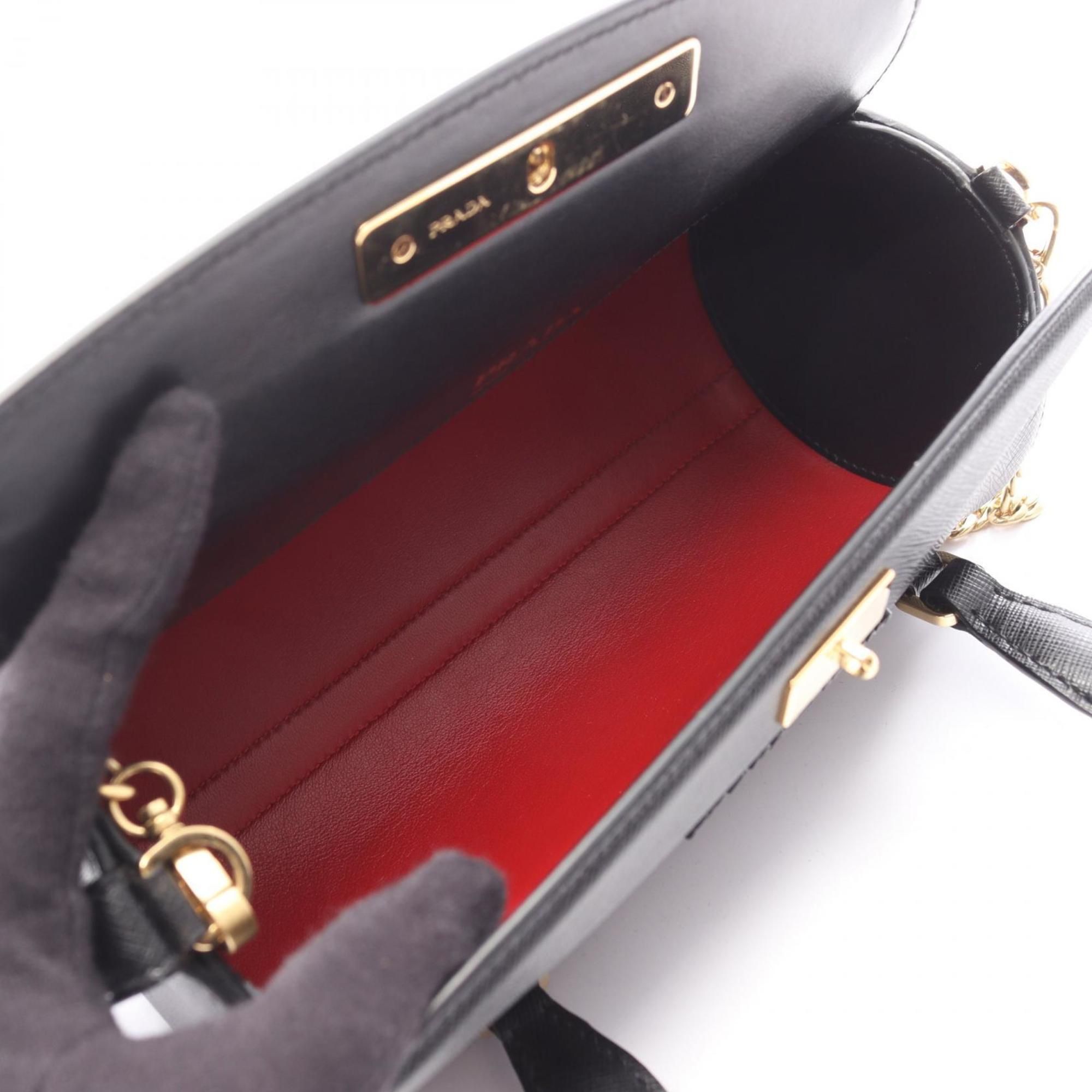 Leather Handbag (Pre-Owned) - Prada - Modalova