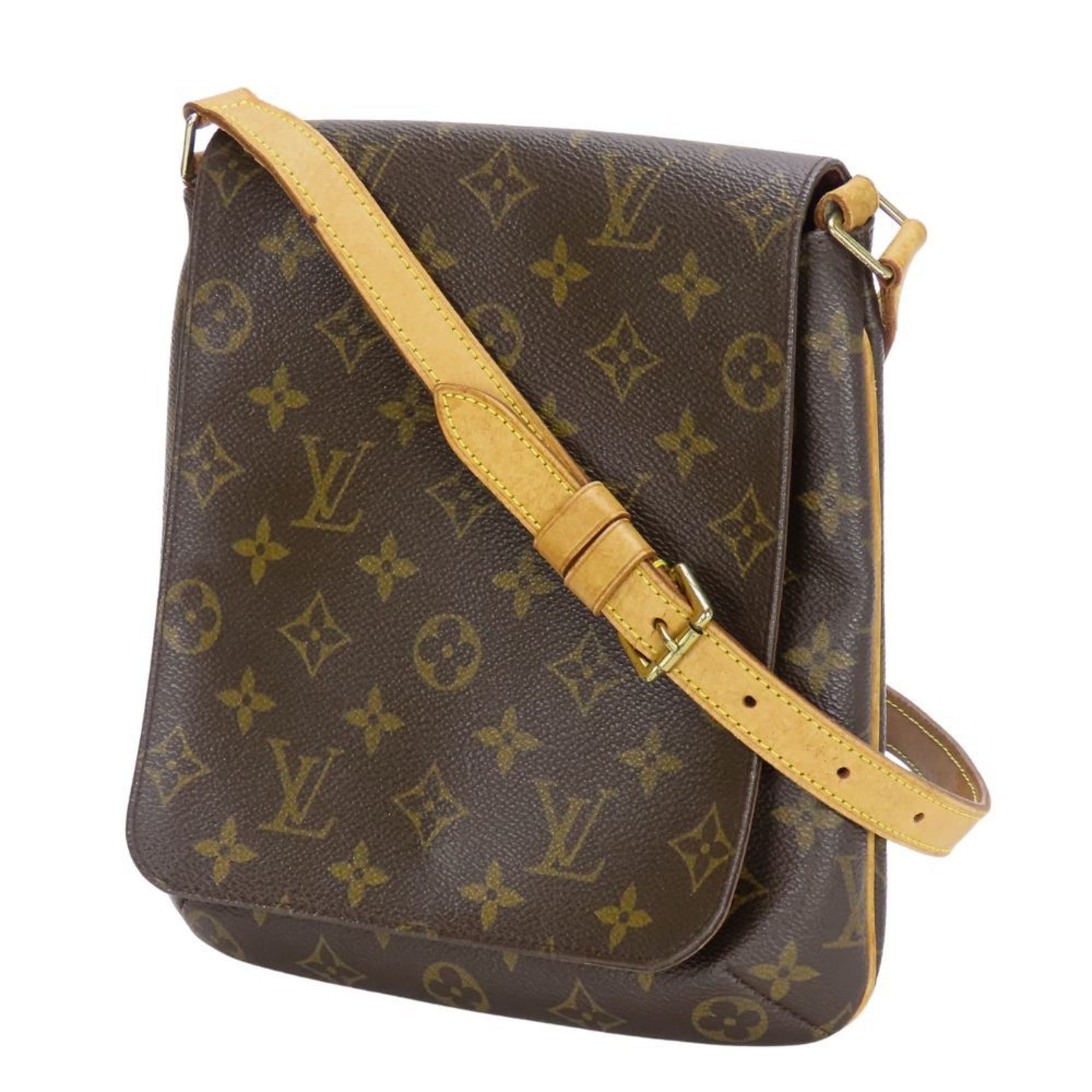 Monogram Monogram Leather Shoulder Bag (Pre-Owned) - Louis Vuitton - Modalova