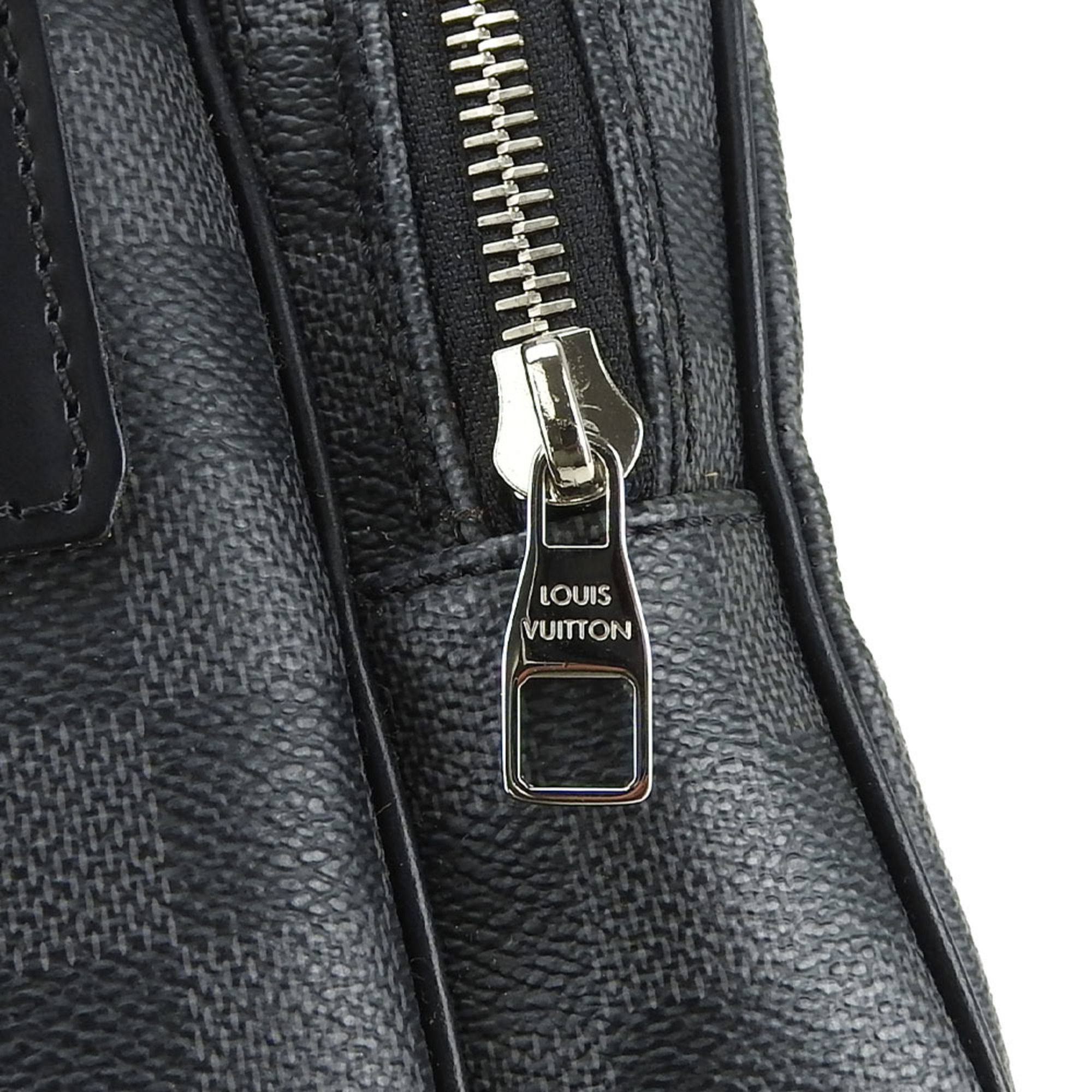 Damier Graphite Damier Graphite Pochette Shoulder Bag (Pre-Owned) - Louis Vuitton - Modalova