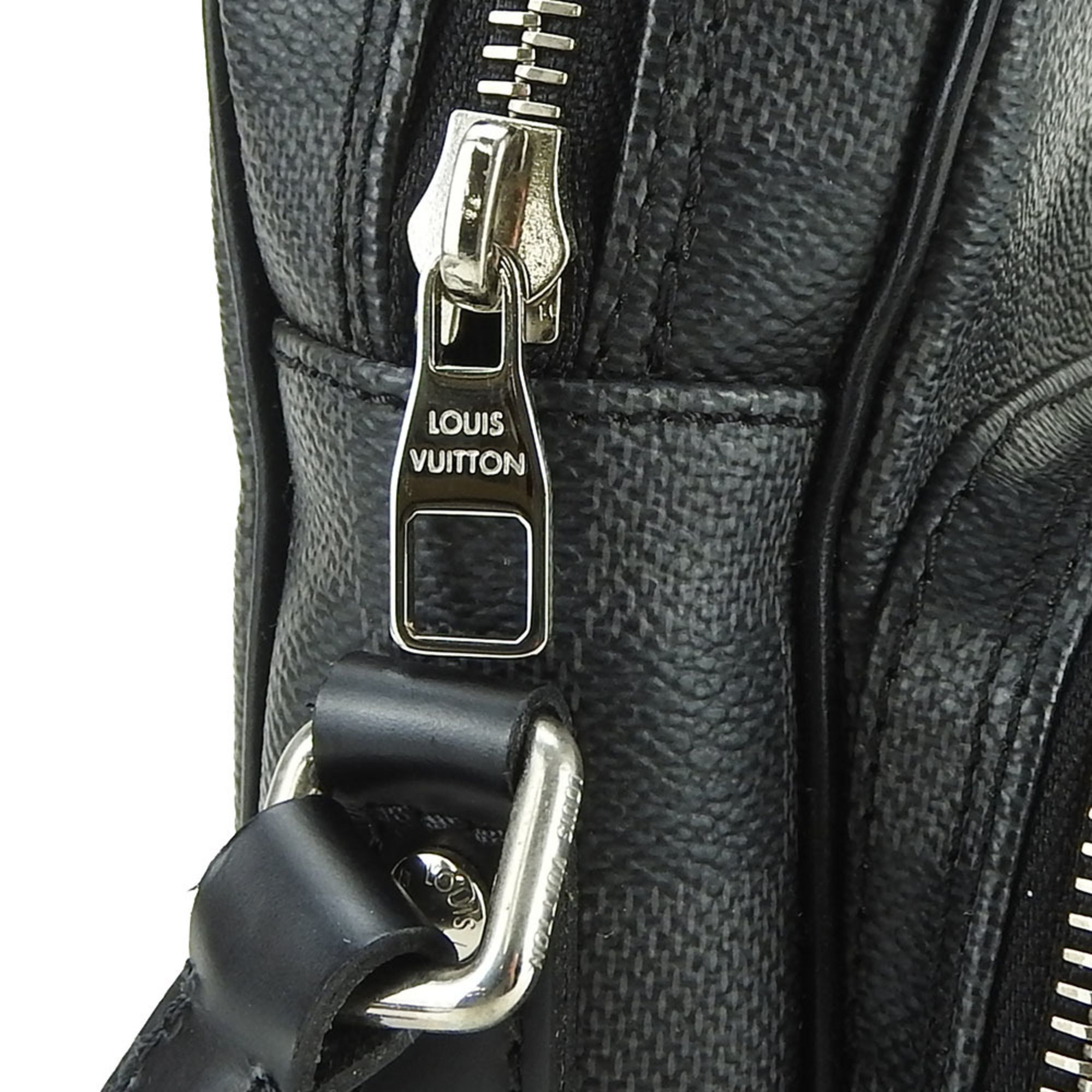 Damier Graphite Damier Graphite Pochette Shoulder Bag (Pre-Owned) - Louis Vuitton - Modalova