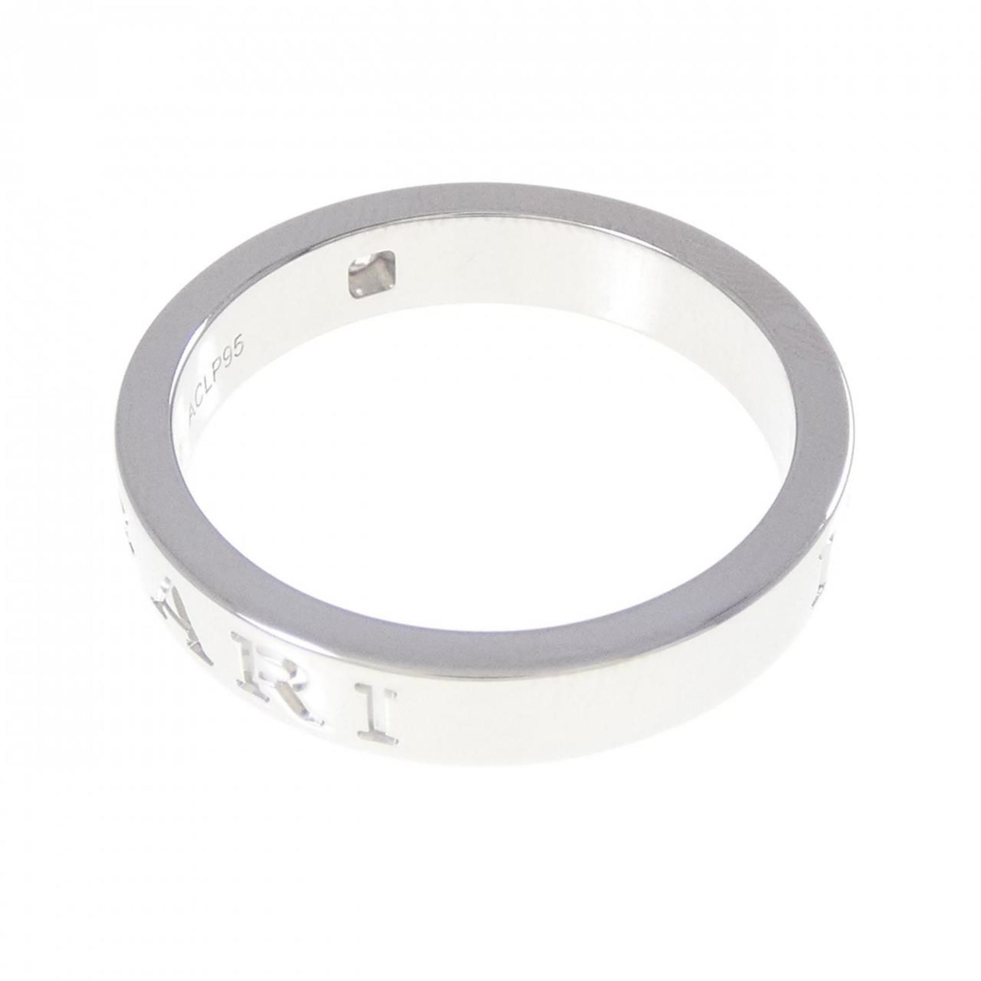 White Gold (18K) Band Ring (Pre-Owned) - Bvlgari - Modalova