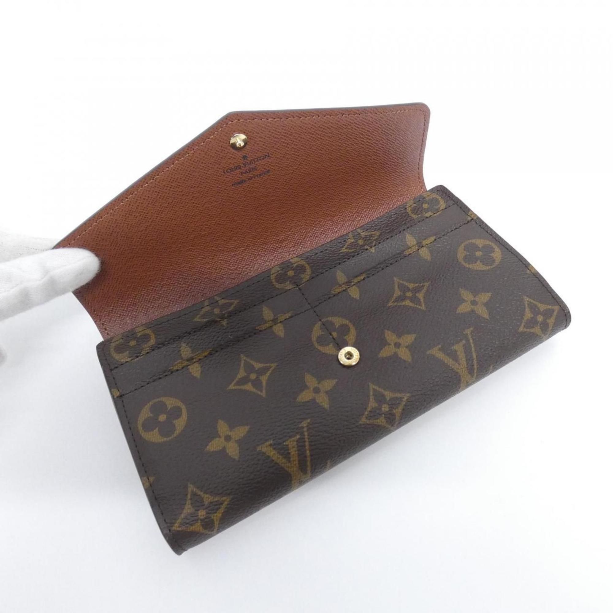 Coated Canvas Long Wallet (Bi-Fold) (Pre-Owned) - Louis Vuitton - Modalova