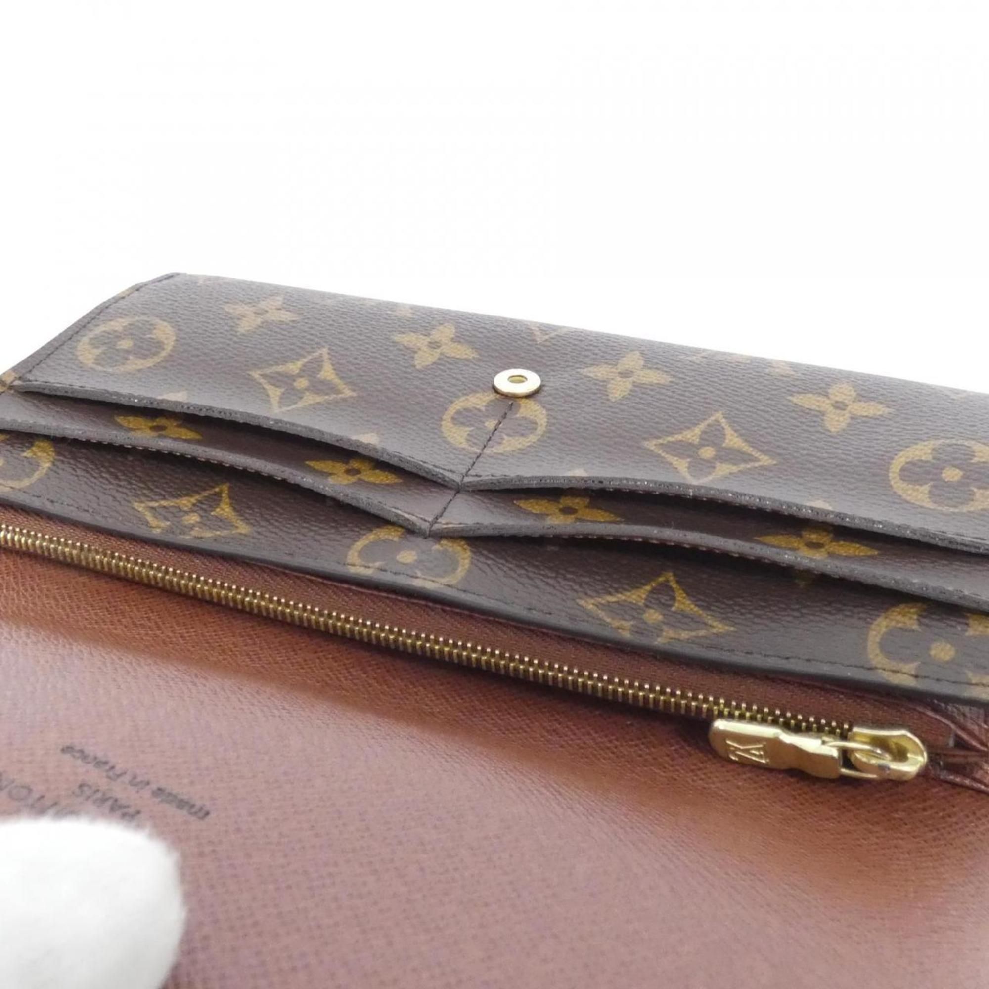 Coated Canvas Long Wallet (Bi-Fold) (Pre-Owned) - Louis Vuitton - Modalova