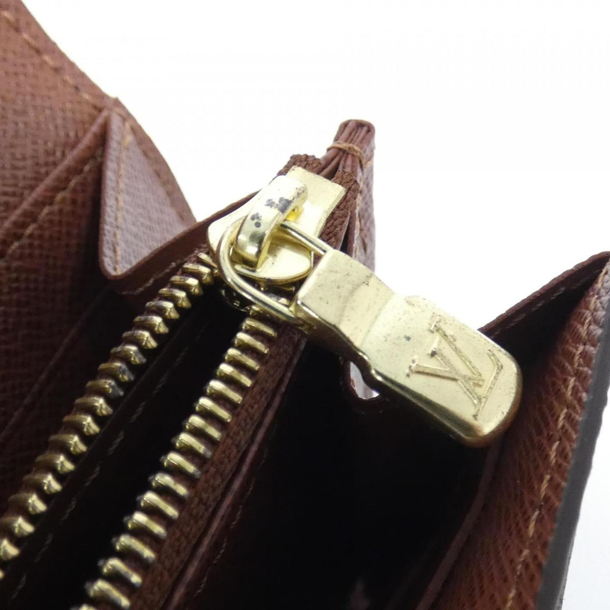 Coated Canvas Long Wallet (Bi-Fold) (Pre-Owned) - Louis Vuitton - Modalova