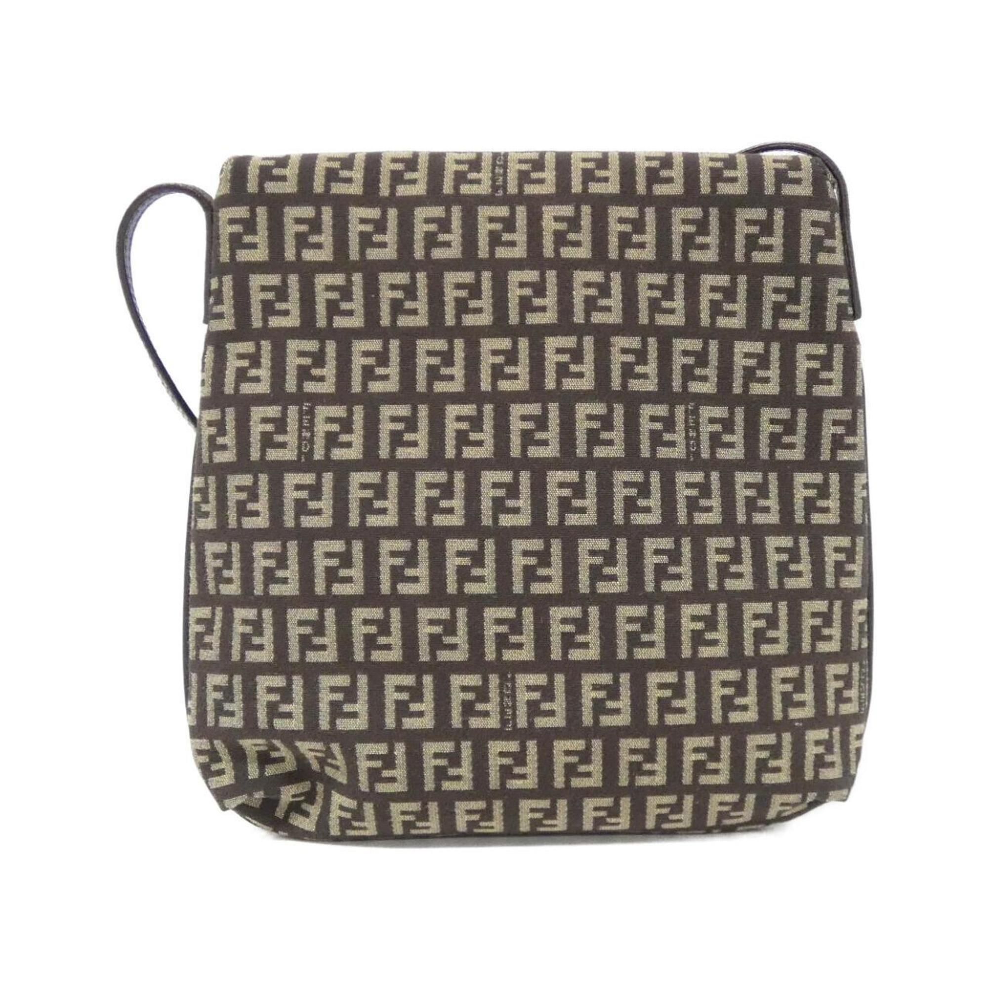 Canvas Shoulder Bag (Pre-Owned) - Fendi - Modalova