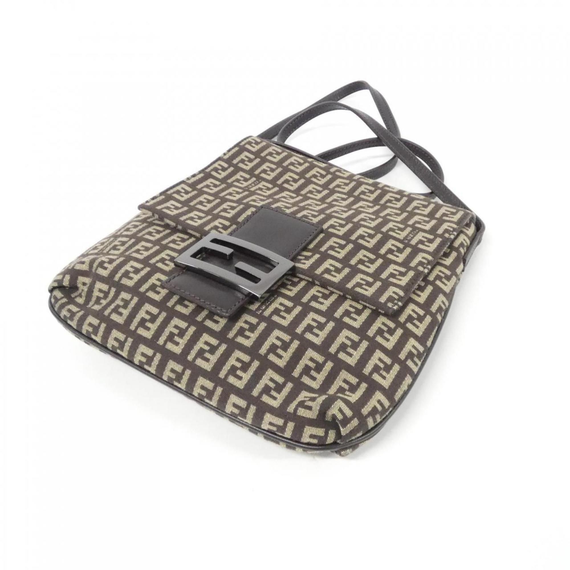 Canvas Shoulder Bag (Pre-Owned) - Fendi - Modalova