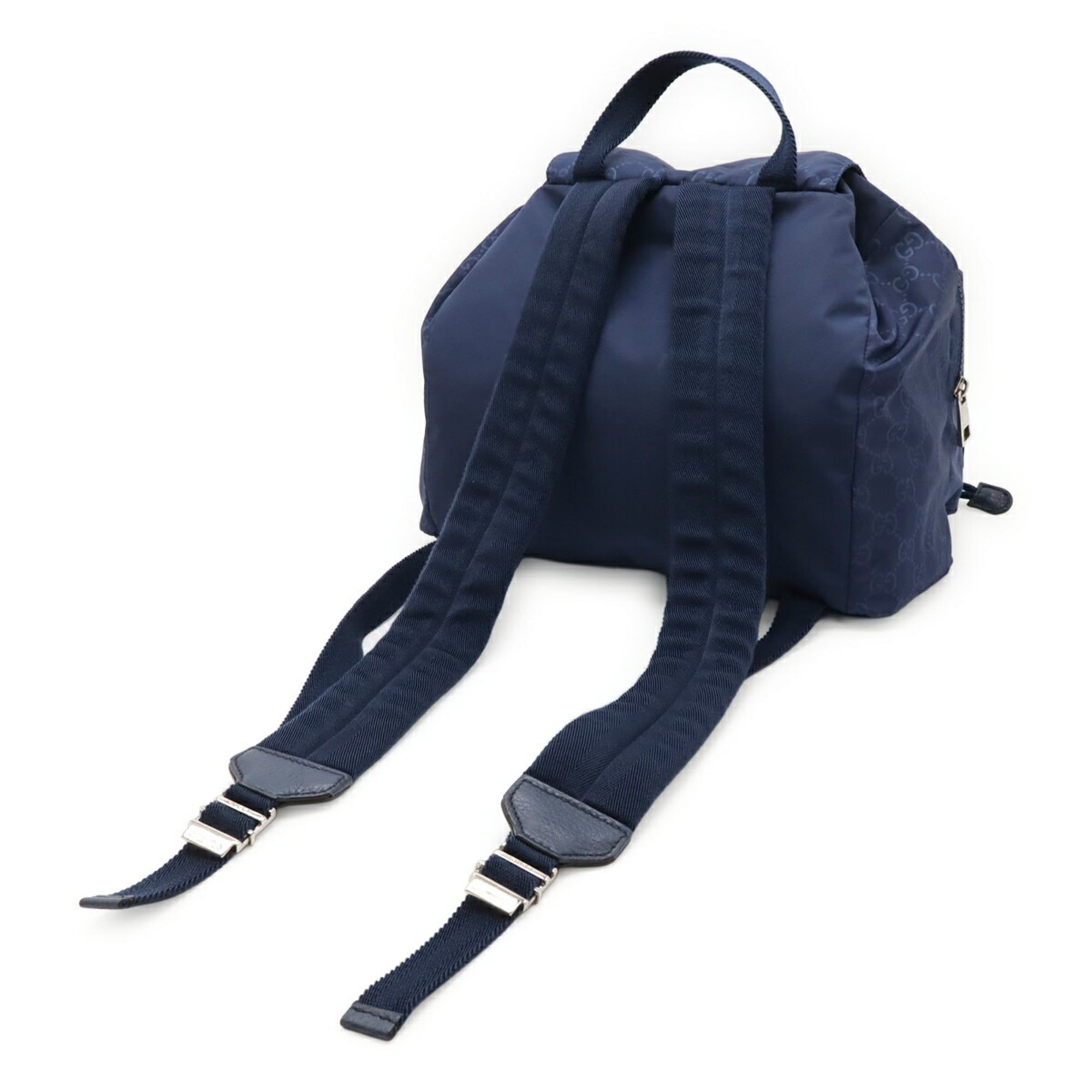 Nylon Leather Backpack (Pre-Owned) - Gucci - Modalova