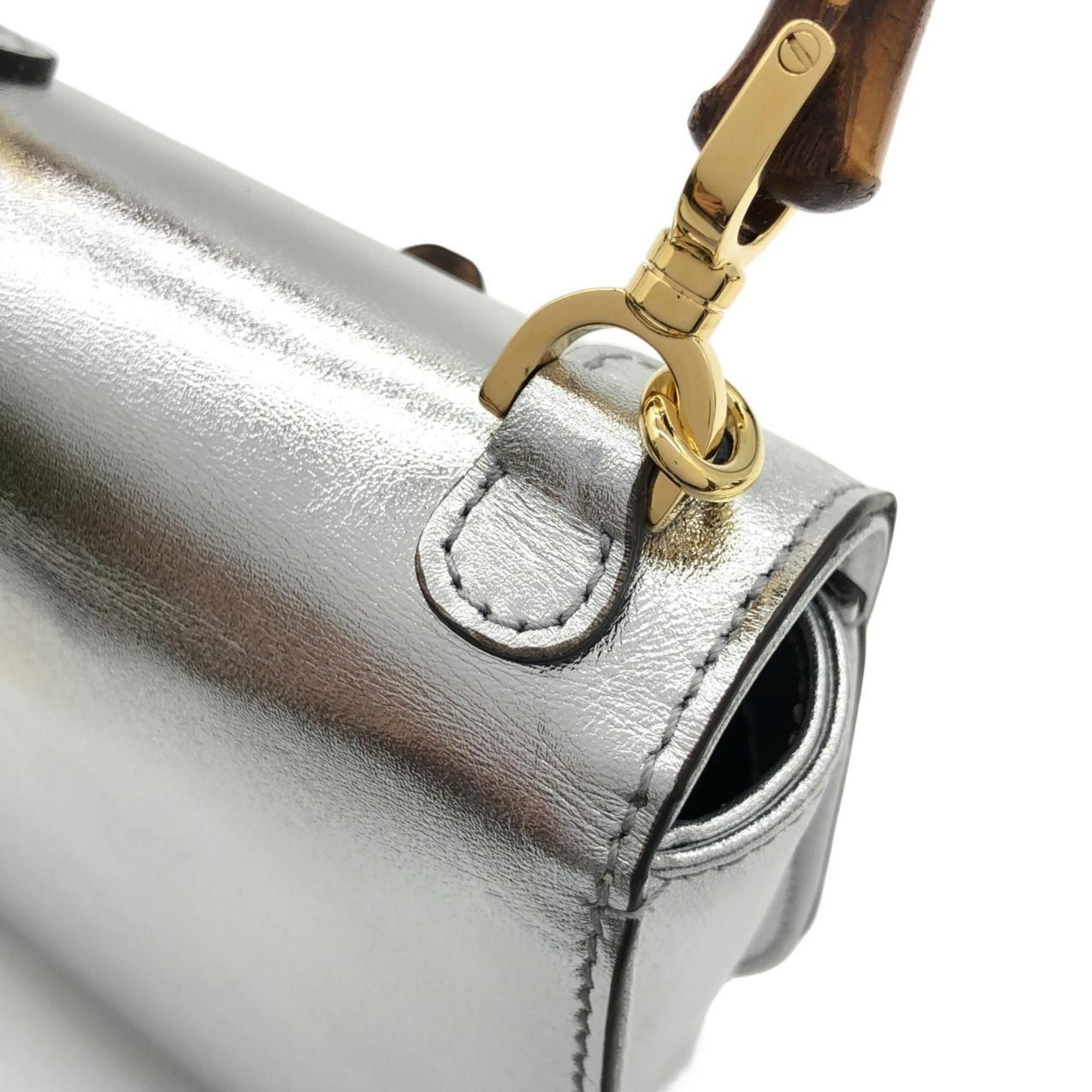 Leather Handbag (Pre-Owned) - Gucci - Modalova