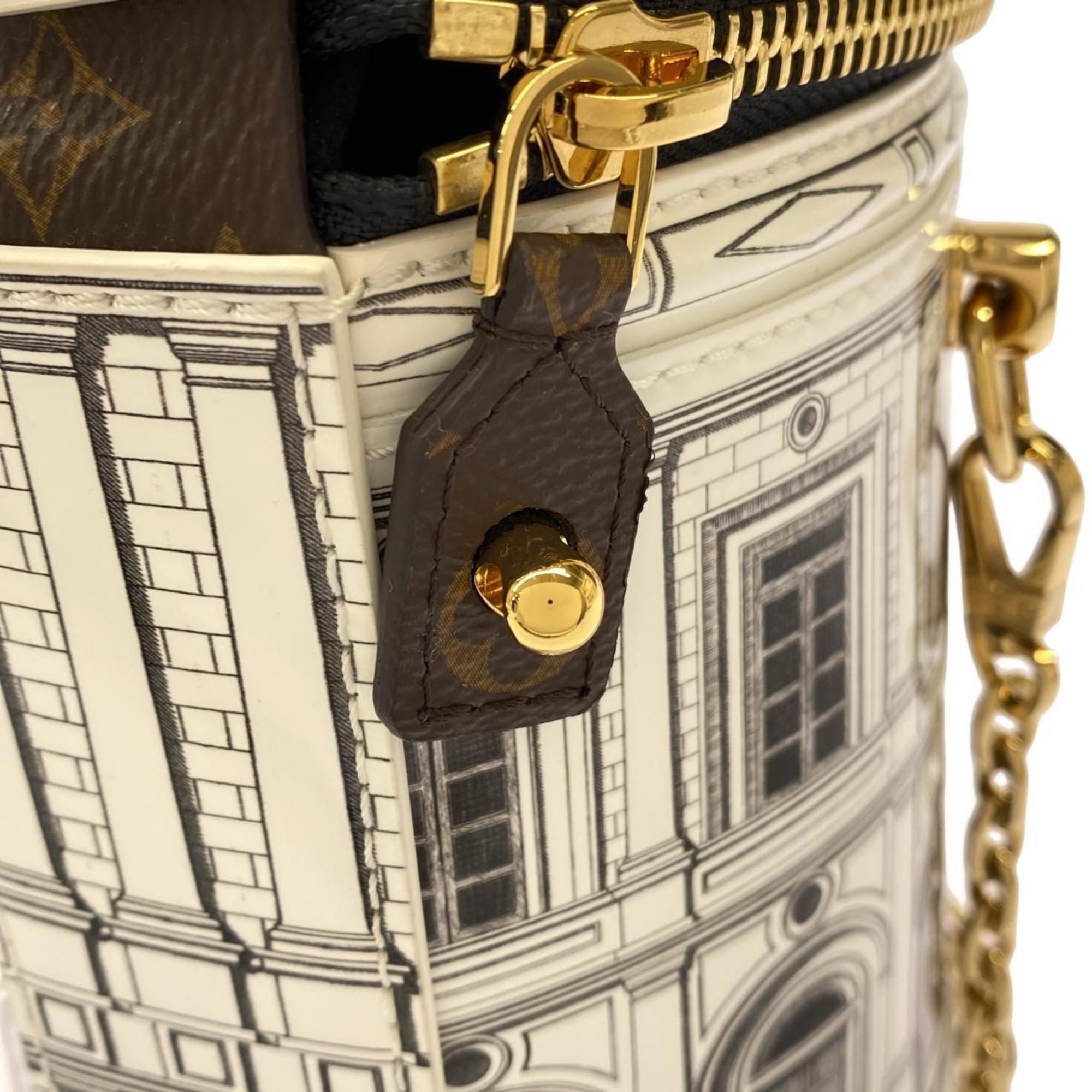 Leather Coated Canvas Shoulder Bag (Pre-Owned) - Louis Vuitton - Modalova