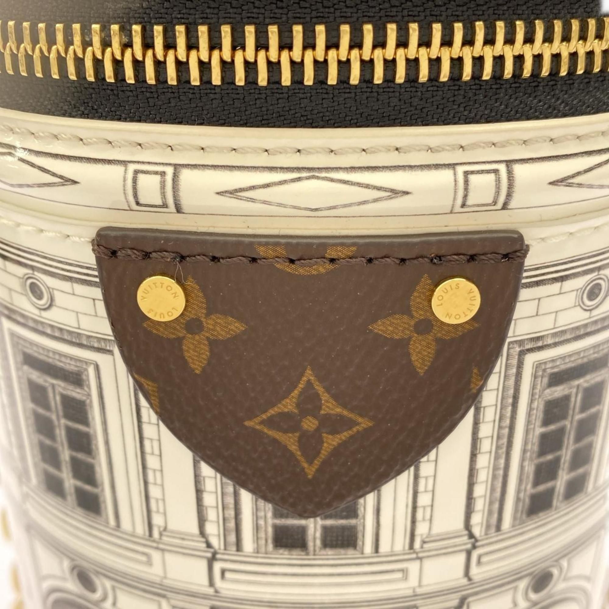 Leather Coated Canvas Shoulder Bag (Pre-Owned) - Louis Vuitton - Modalova