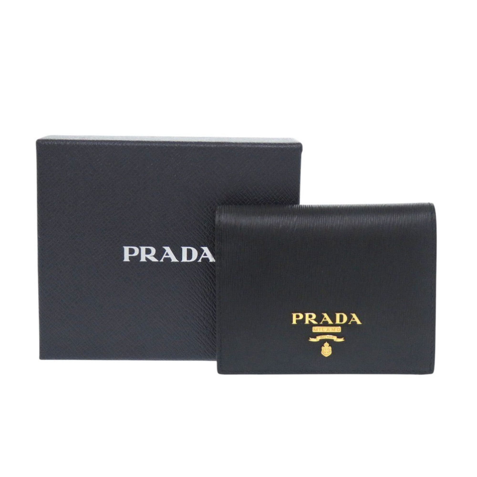 Leather Wallet (Bi-Fold) (Pre-Owned) - Prada - Modalova