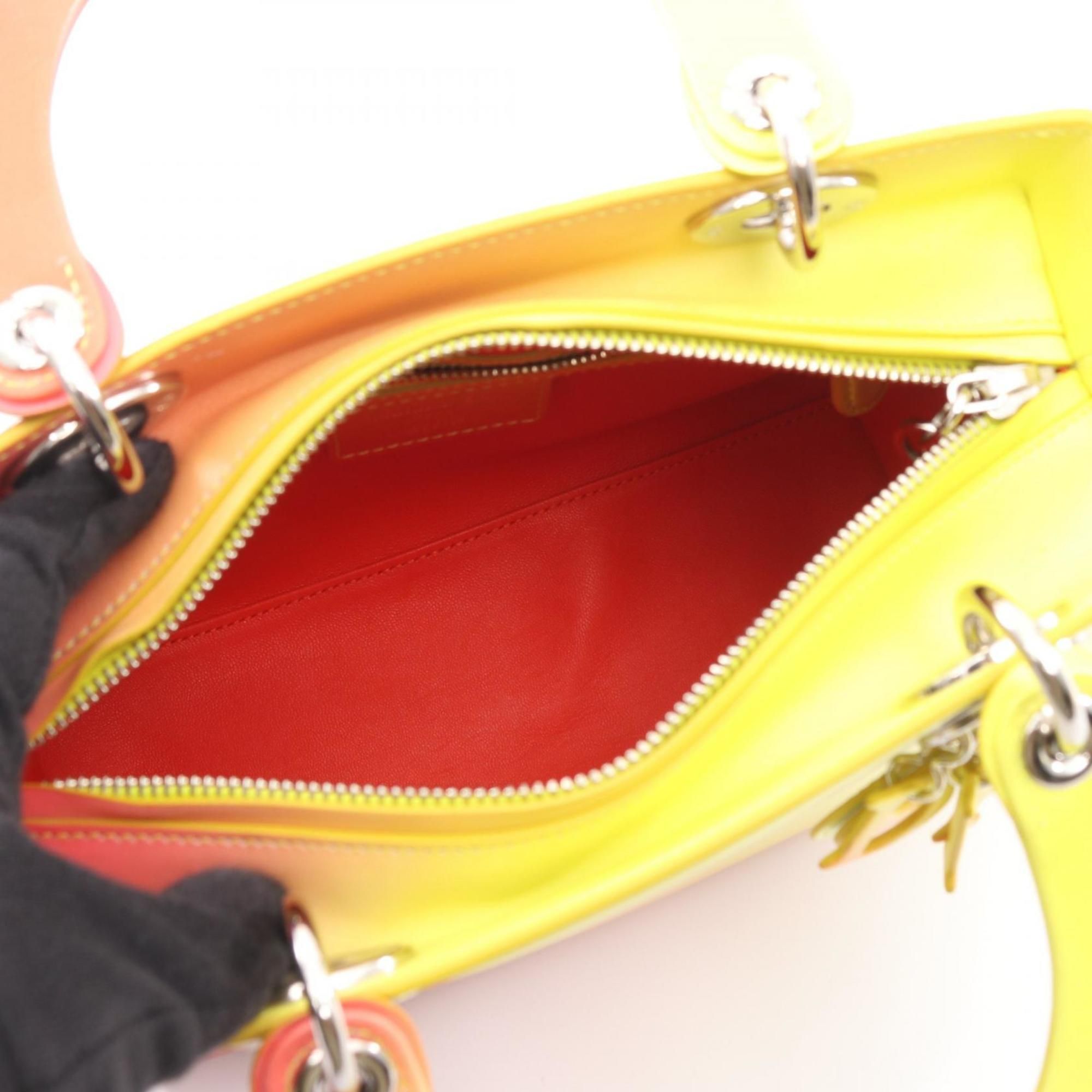 Leather Handbag (Pre-Owned) - Christian Dior - Modalova