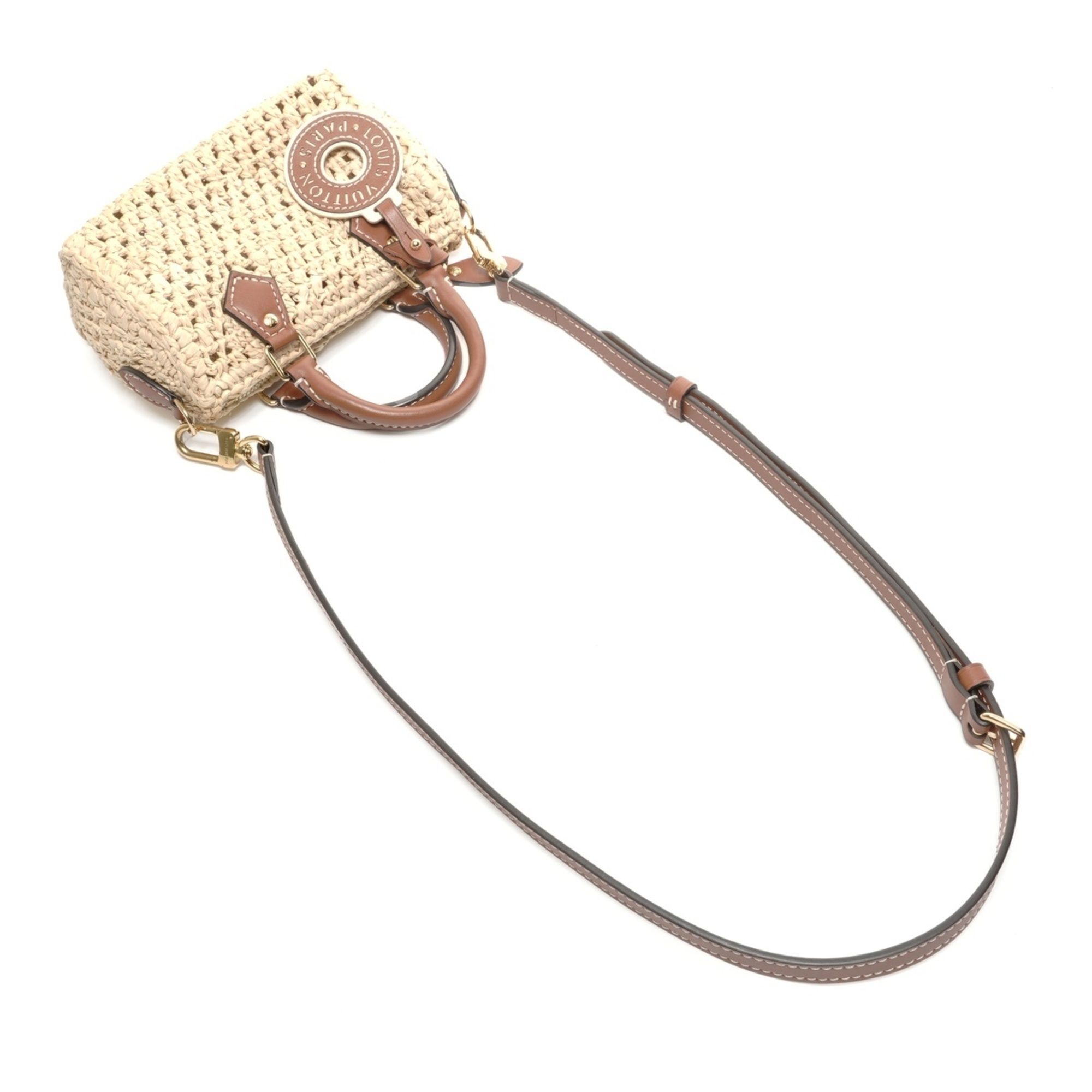 Raffia Shoulder Bag (Pre-Owned) - Louis Vuitton - Modalova