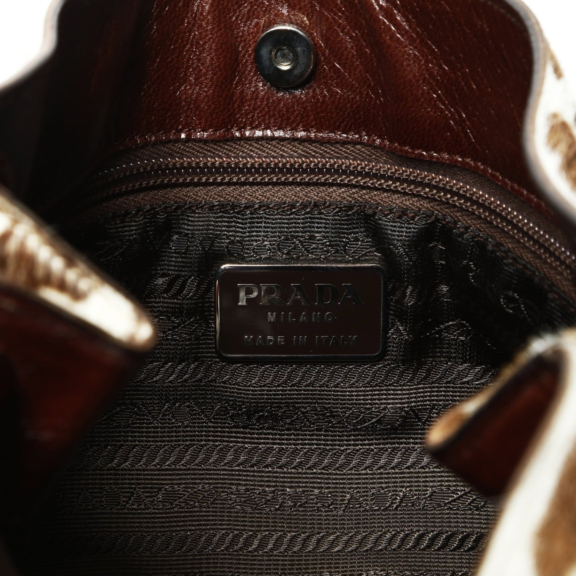 Leather Shoulder Bag (Pre-Owned) - Prada - Modalova