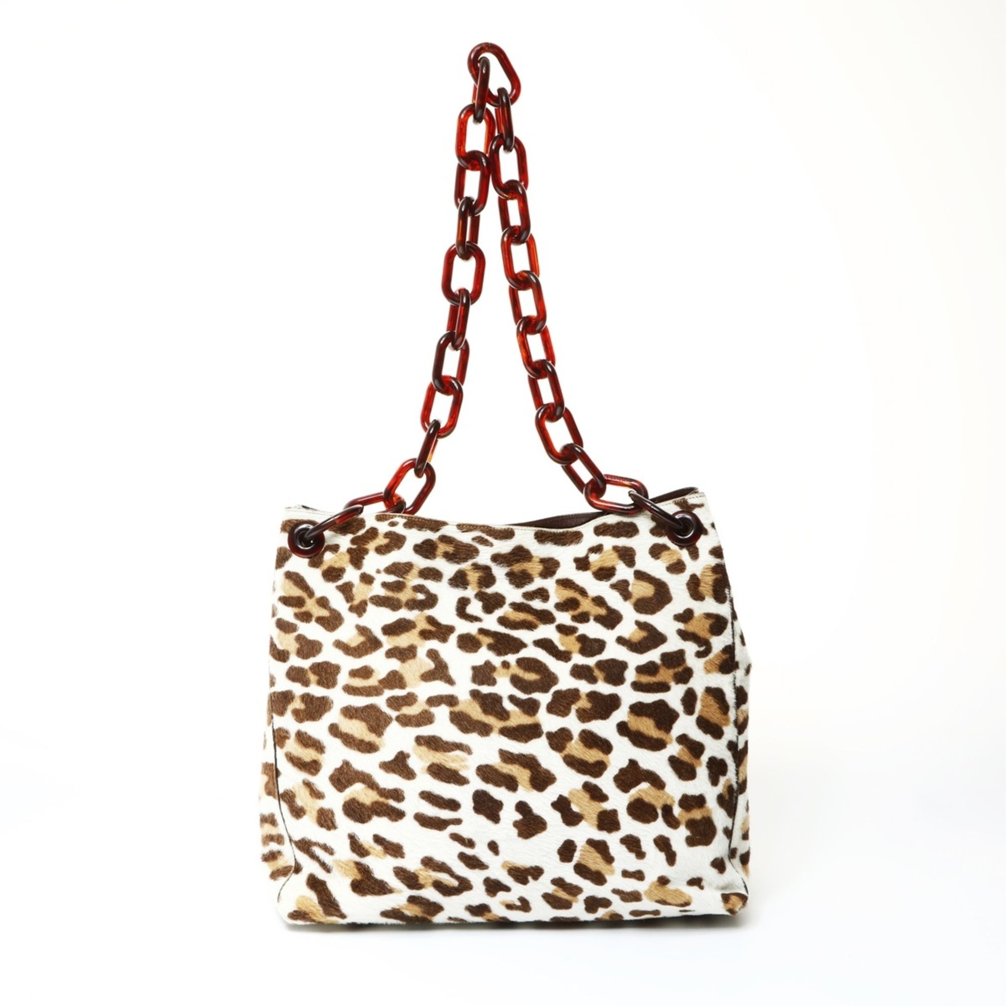 Leather Shoulder Bag (Pre-Owned) - Prada - Modalova