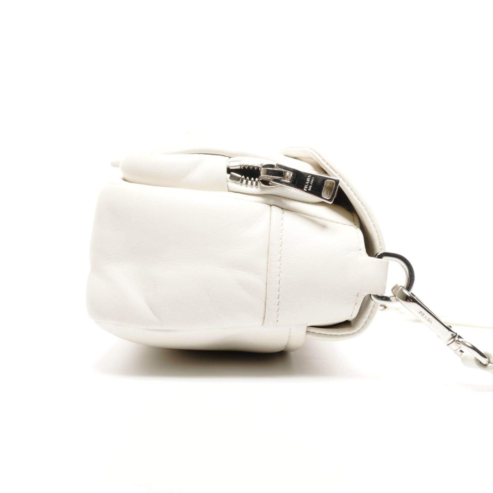 Nappa Leather Shoulder Bag (Pre-Owned) - Prada - Modalova