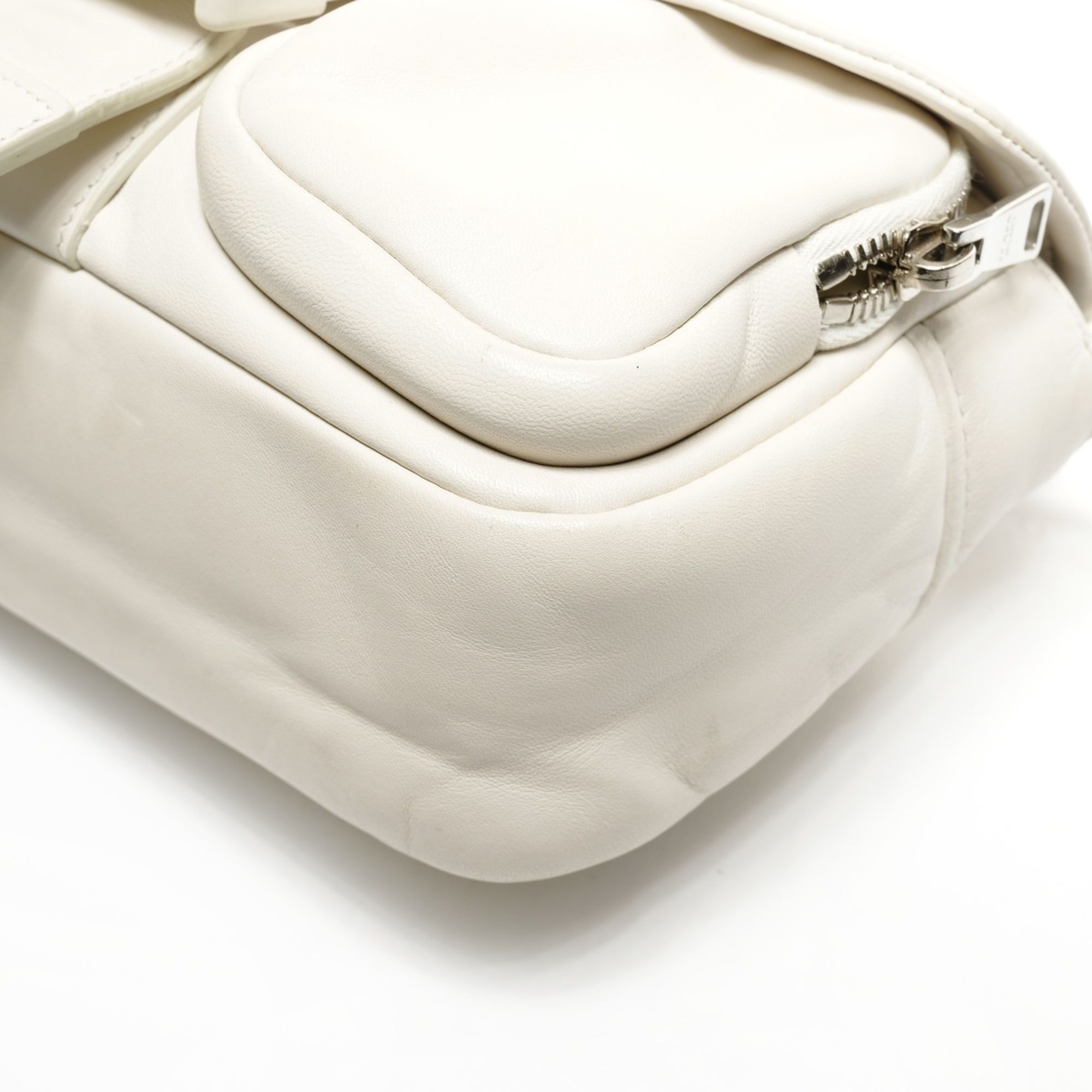 Nappa Leather Shoulder Bag (Pre-Owned) - Prada - Modalova