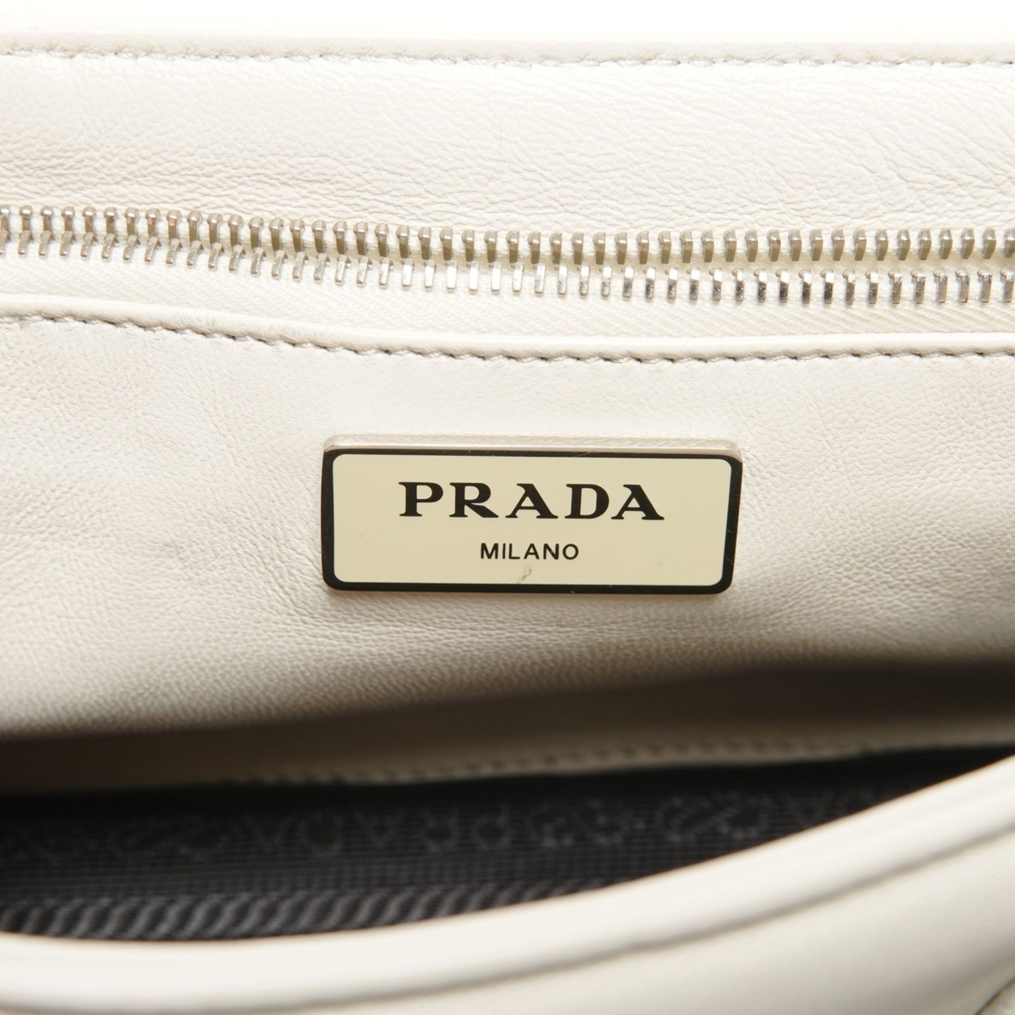 Nappa Leather Shoulder Bag (Pre-Owned) - Prada - Modalova
