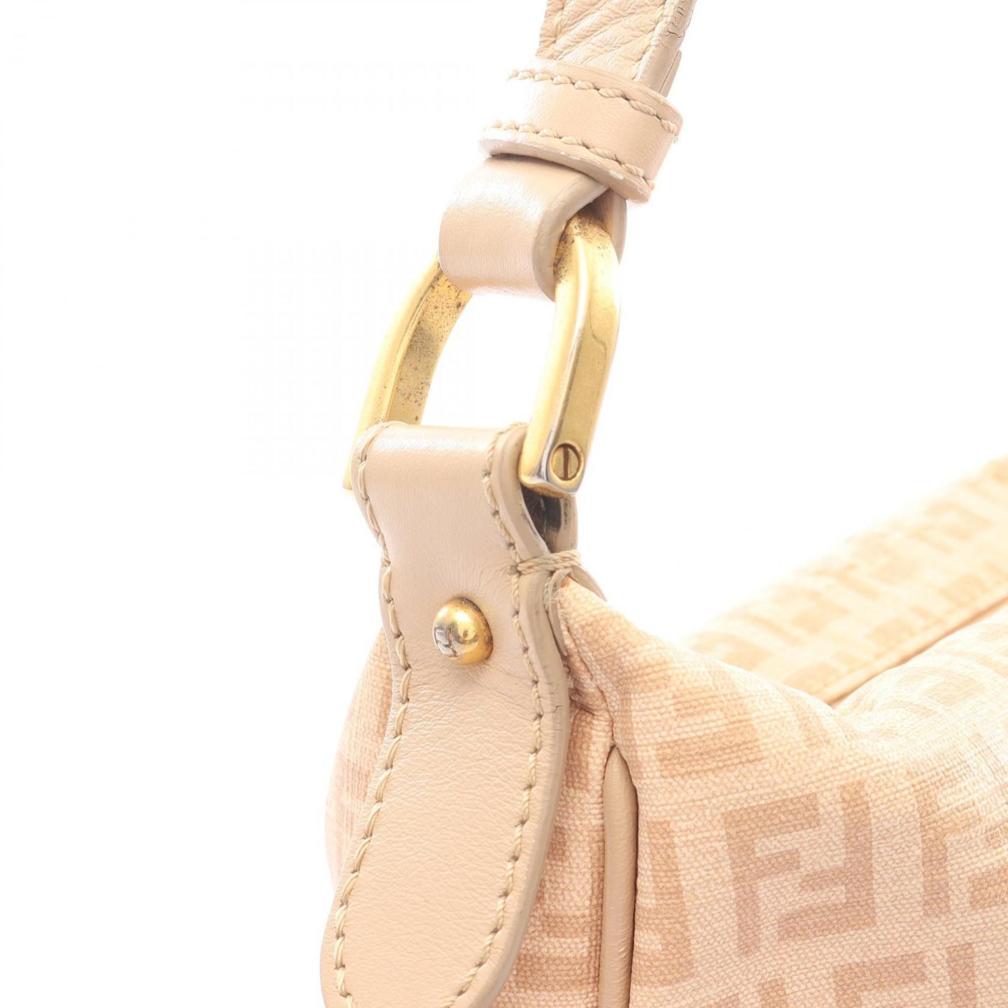 Coated Canvas Leather Shoulder Bag (Pre-Owned) - Fendi - Modalova