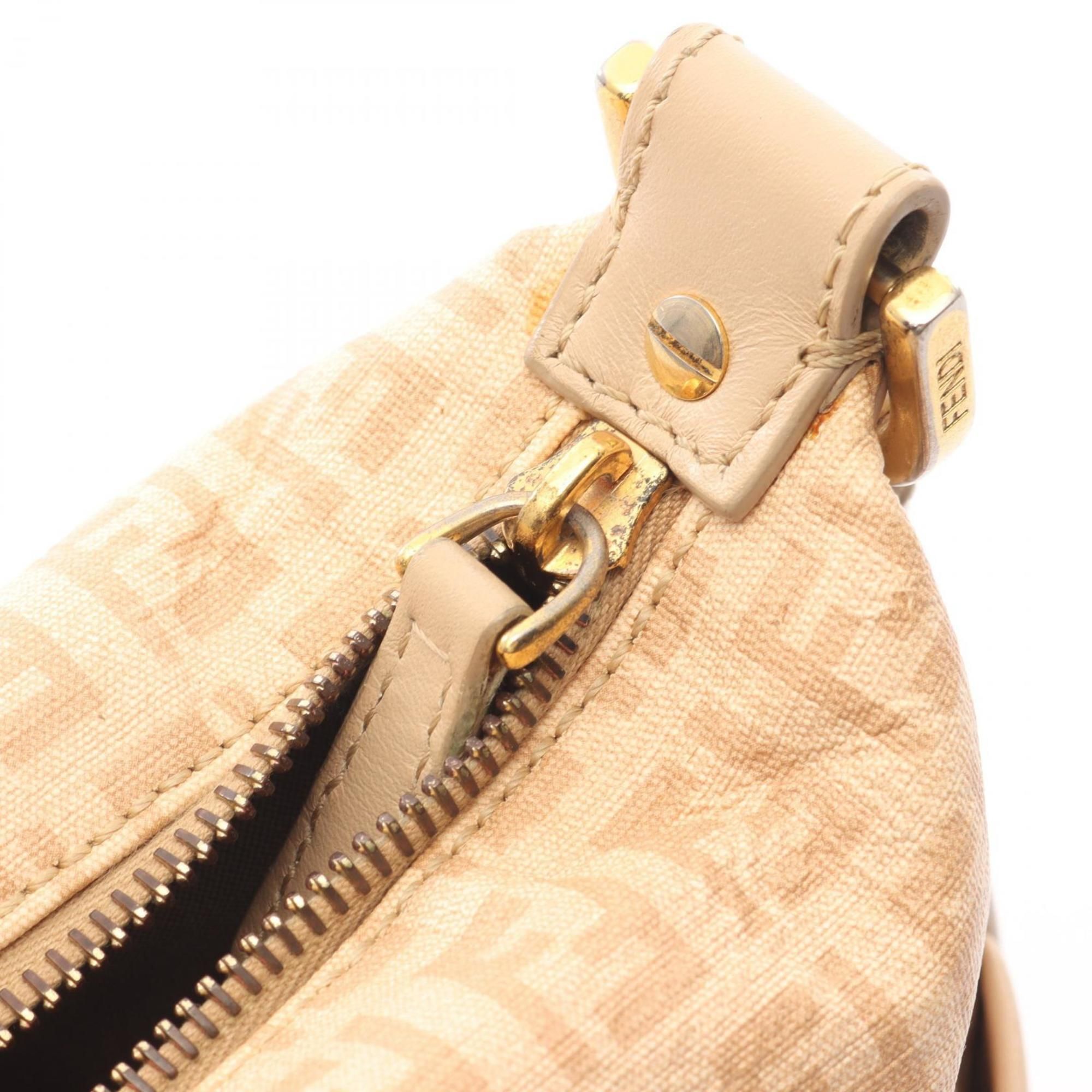 Coated Canvas Leather Shoulder Bag (Pre-Owned) - Fendi - Modalova