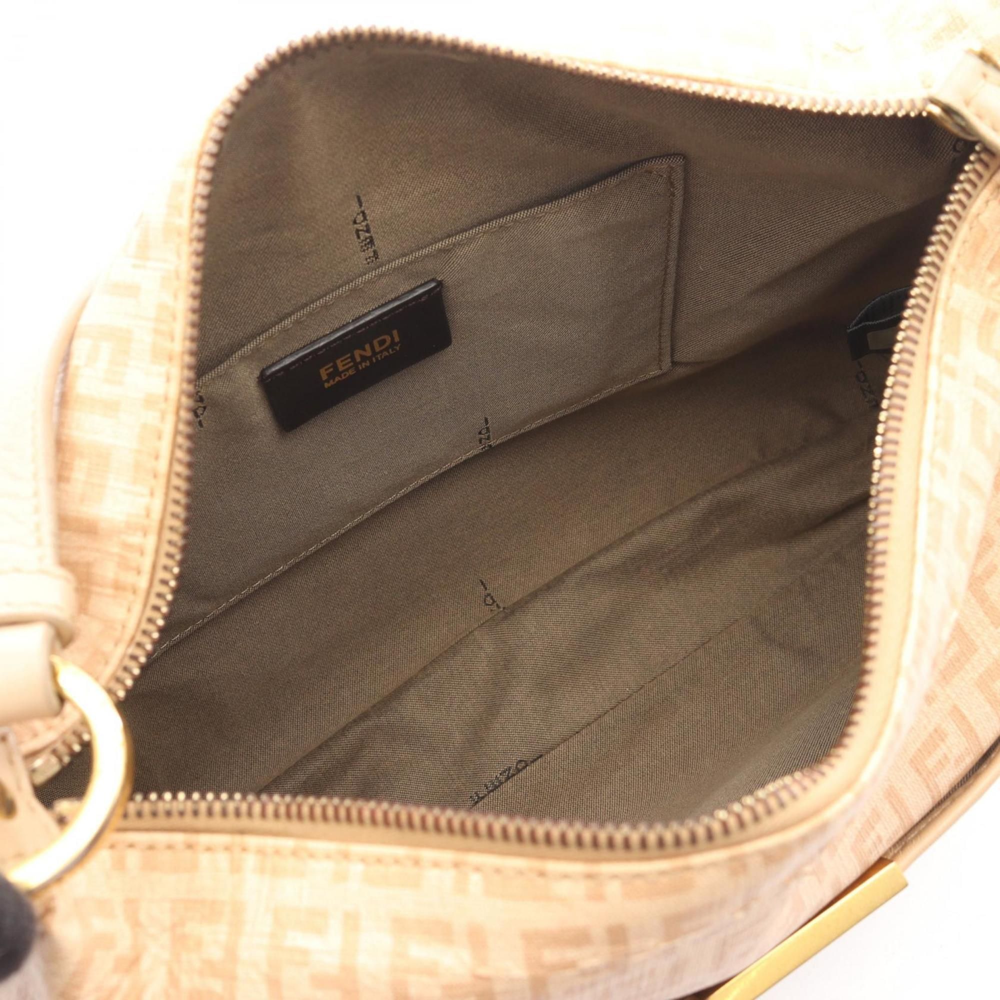 Coated Canvas Leather Shoulder Bag (Pre-Owned) - Fendi - Modalova