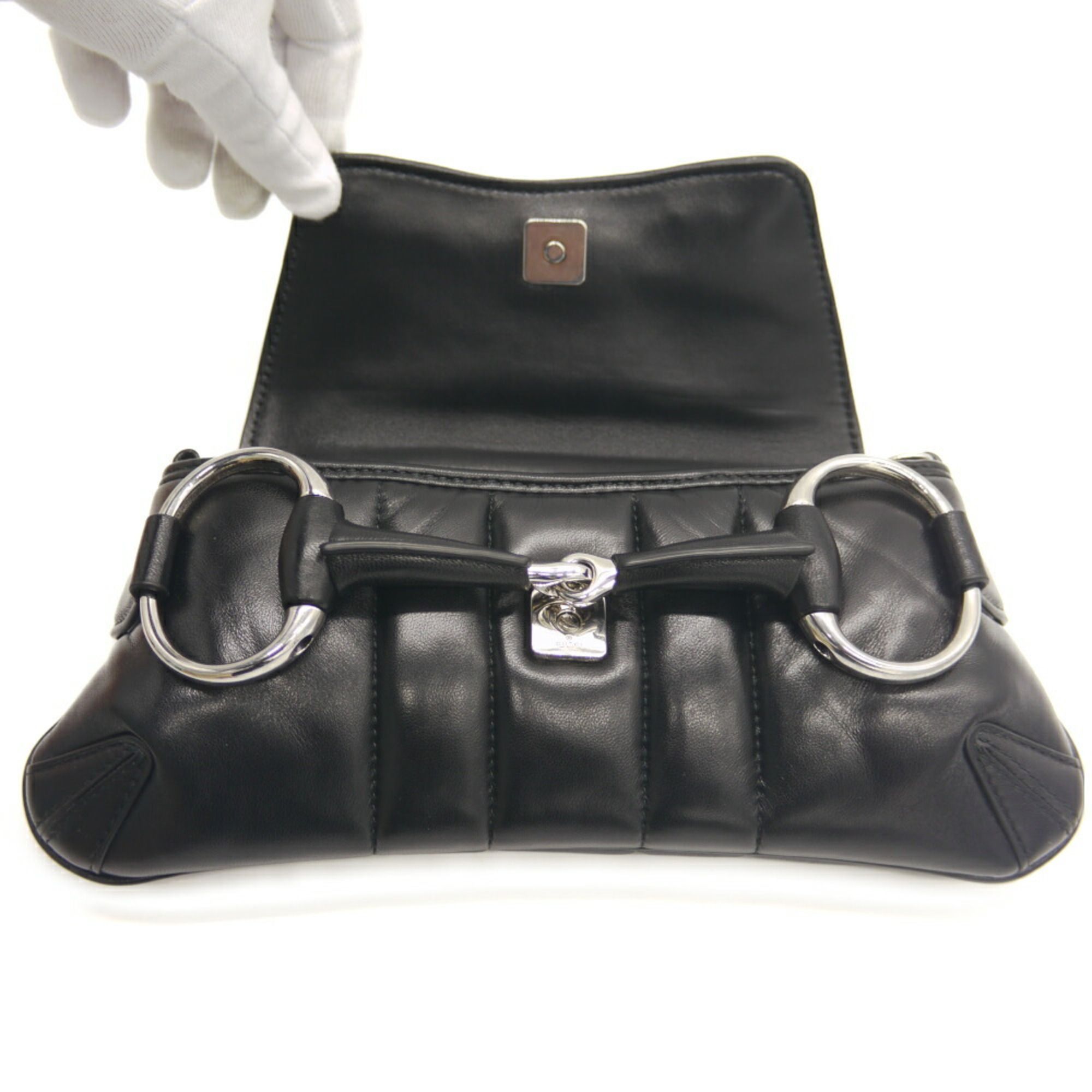 Leather Shoulder Bag (Pre-Owned) - Gucci - Modalova