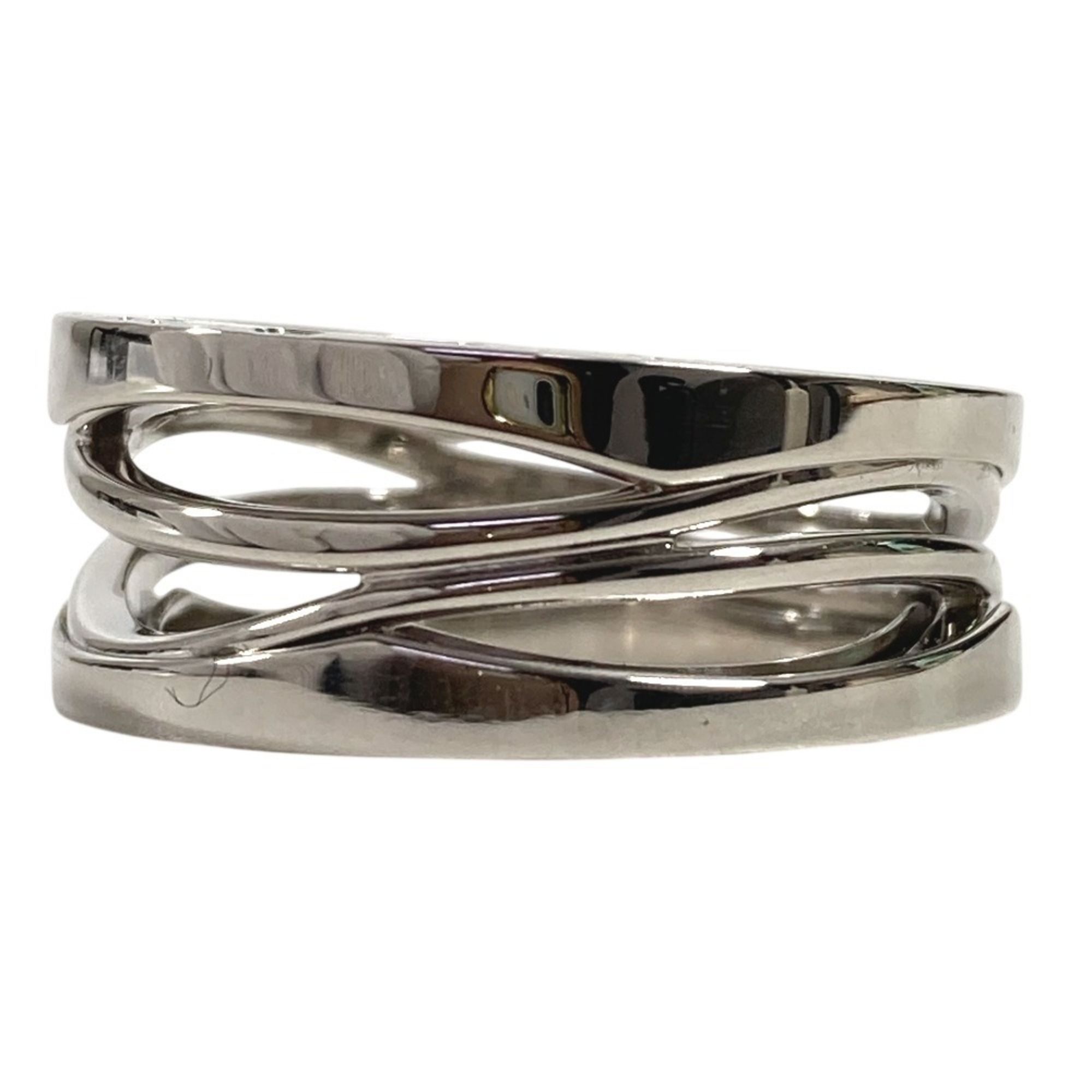White Gold (18K) Band Ring (Pre-Owned) - Bvlgari - Modalova