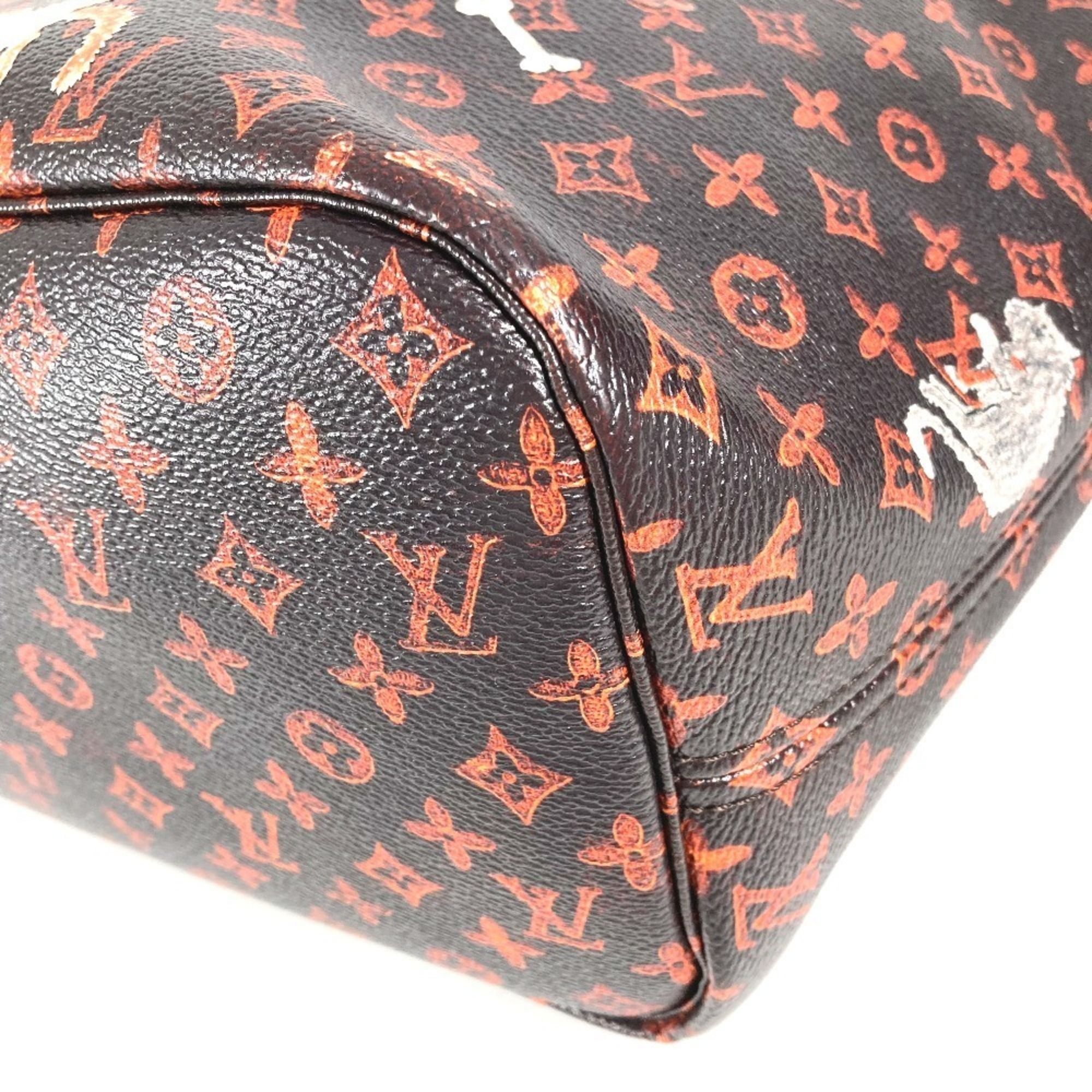 Monogram Leather Pouch Shoulder Bag Tote Bag (Pre-Owned) - Louis Vuitton - Modalova