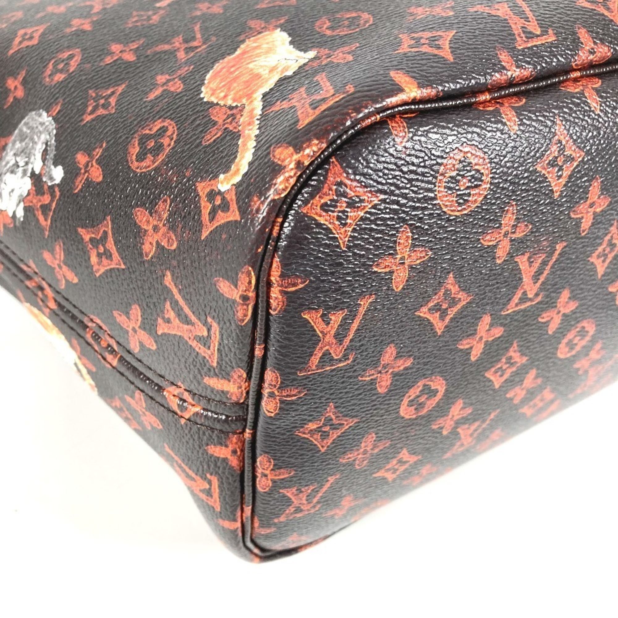 Monogram Leather Pouch Shoulder Bag Tote Bag (Pre-Owned) - Louis Vuitton - Modalova