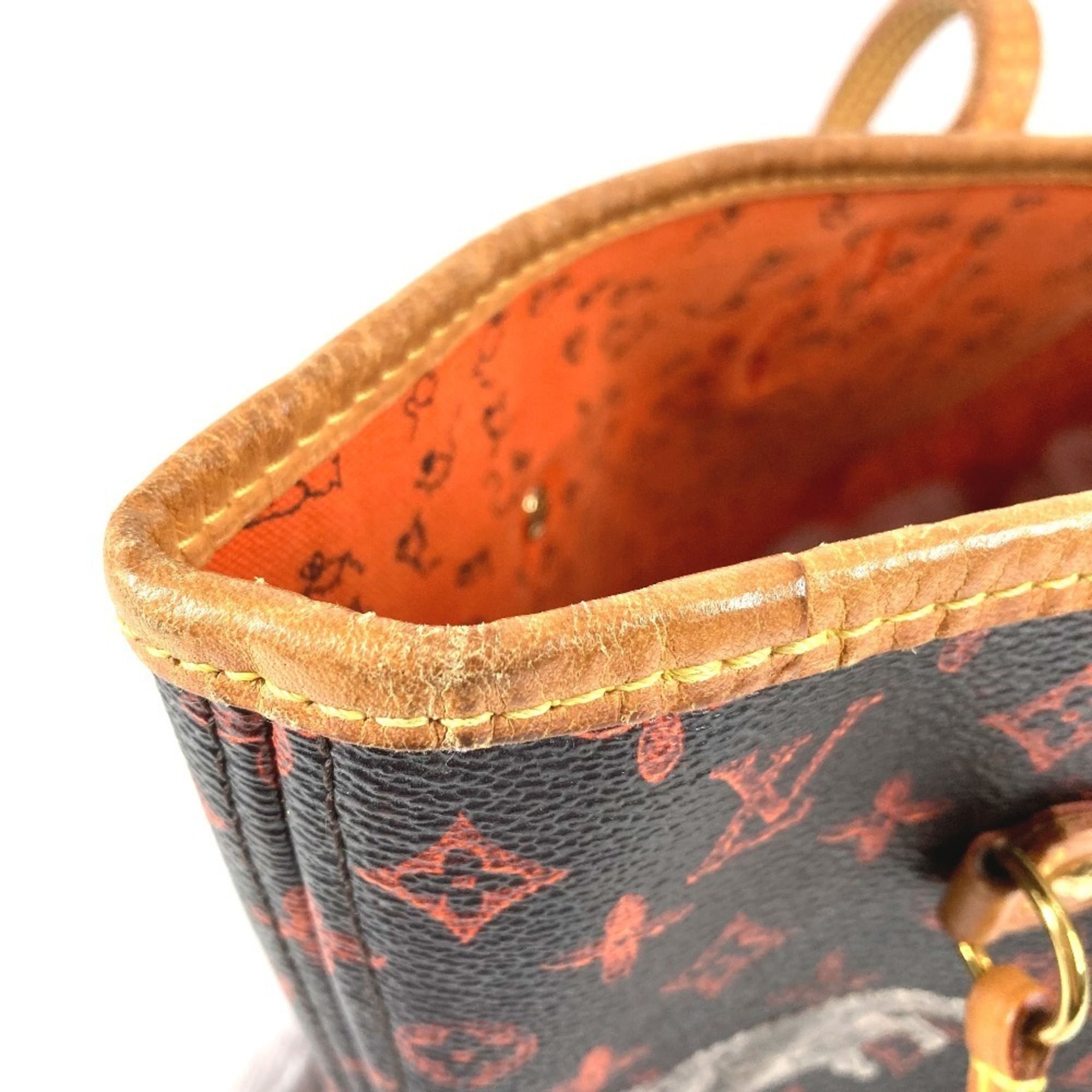 Monogram Leather Pouch Shoulder Bag Tote Bag (Pre-Owned) - Louis Vuitton - Modalova